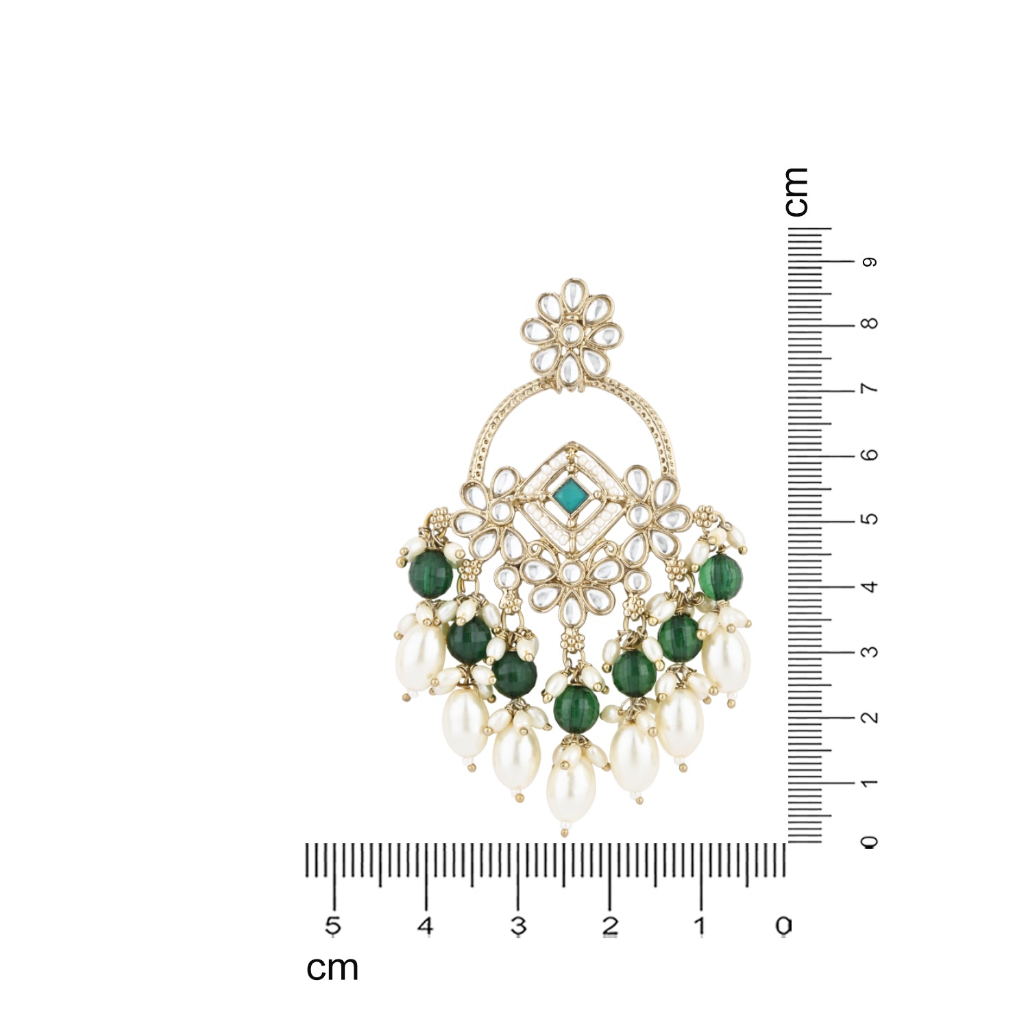 Jeel Green Earrings