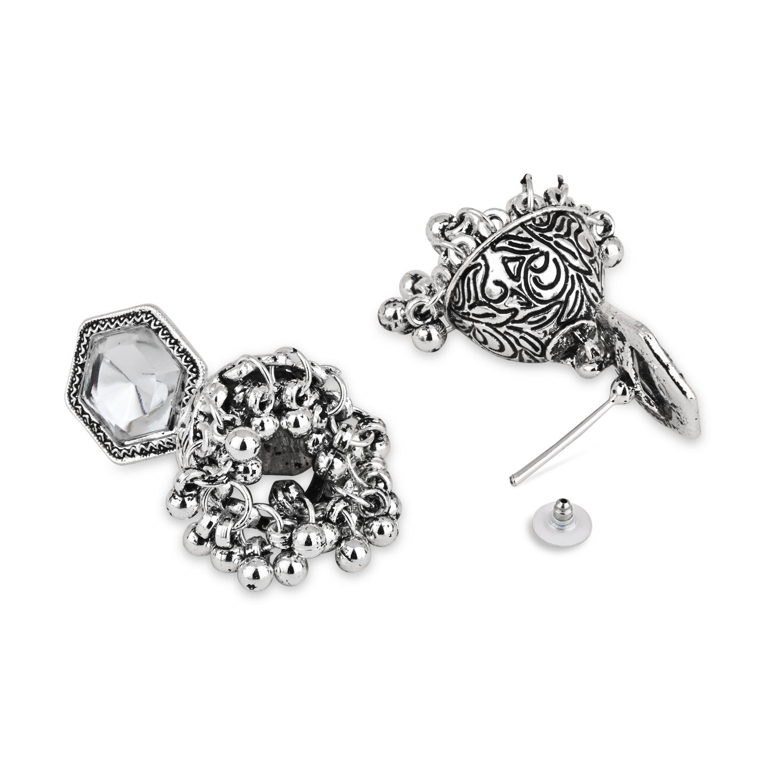 Silasa Oxidised Earrings