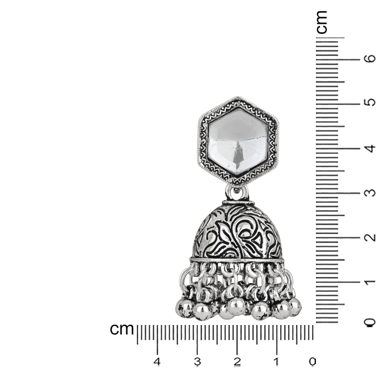 Silasa Oxidised Earrings