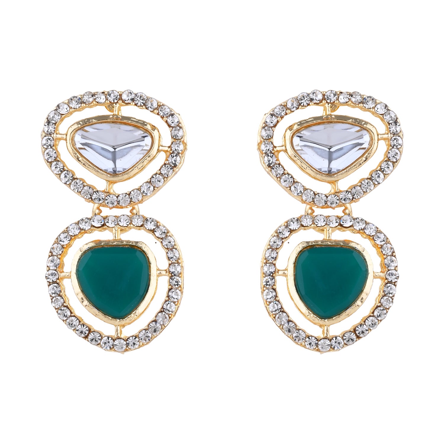 Novie Green Earrings