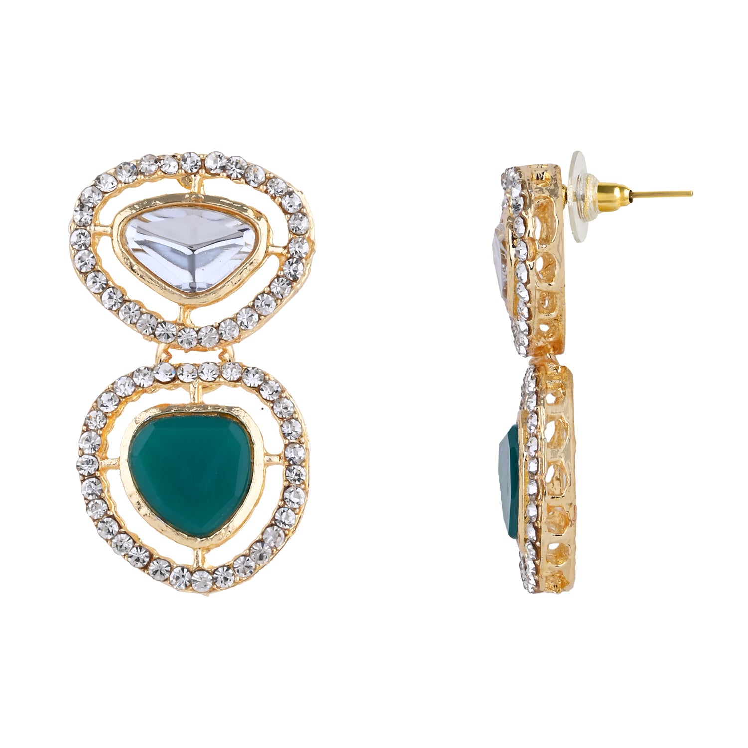 Novie Green Earrings