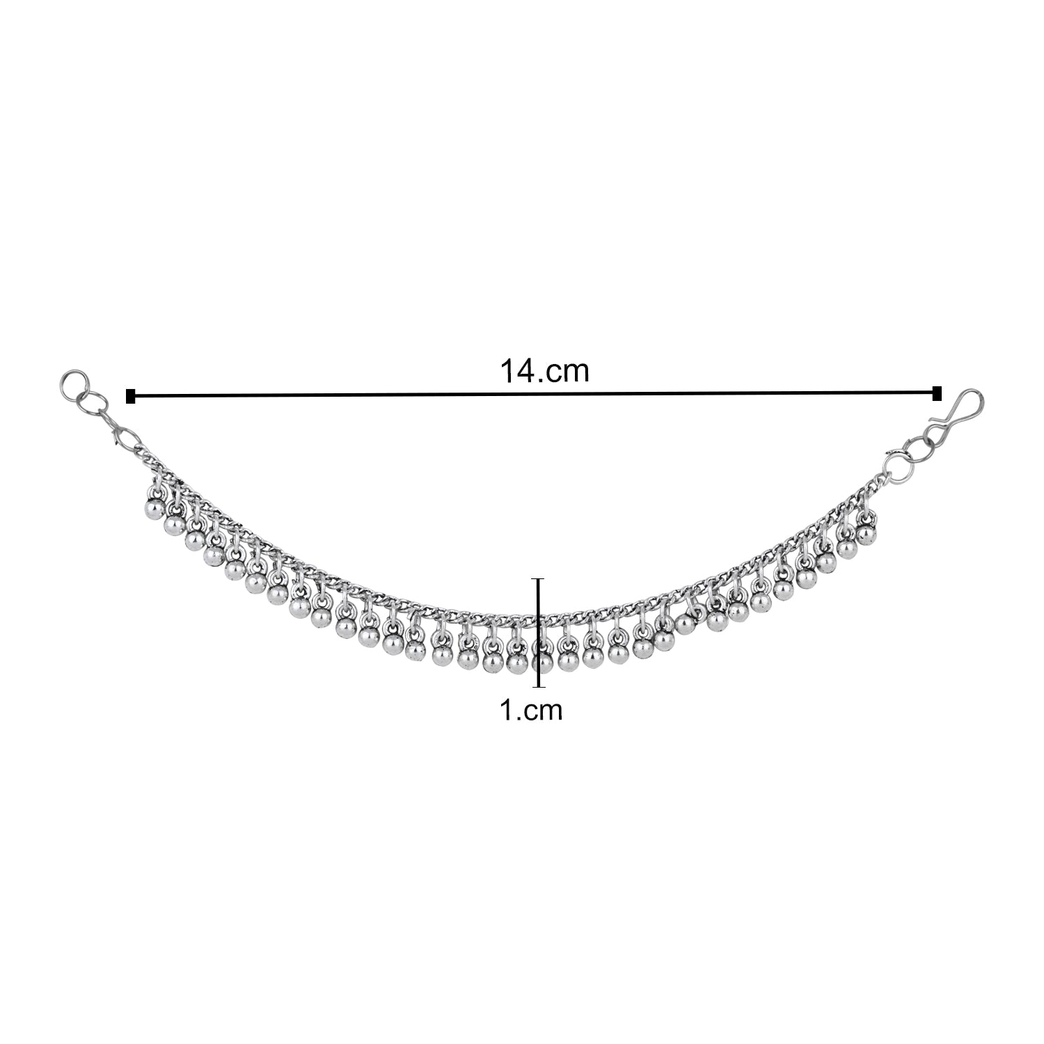Vikasni Oxidised Earchain