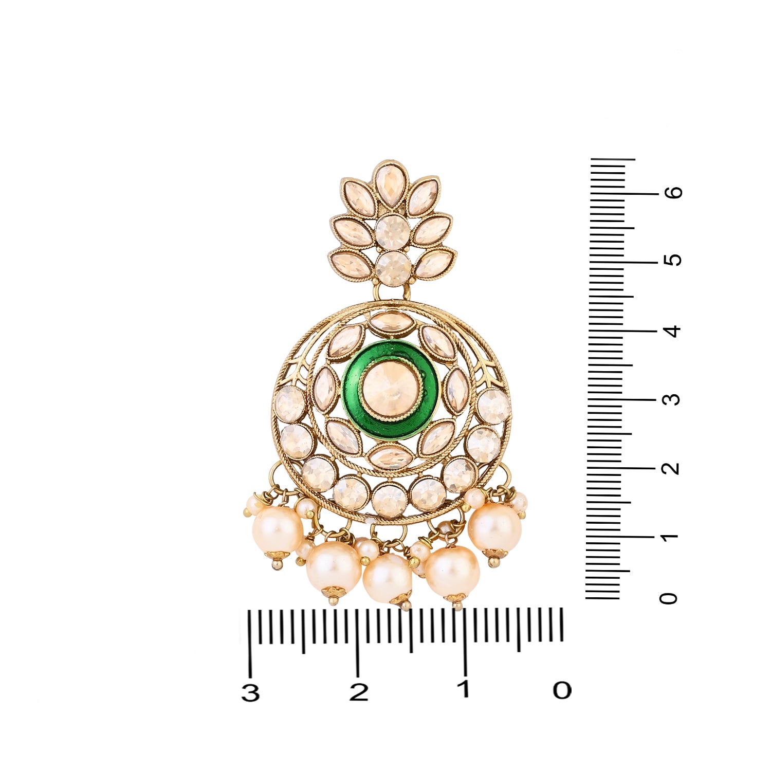 Aadriti White Earrings