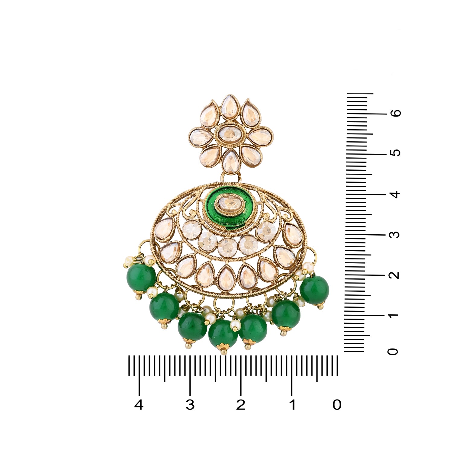 Omya Green Earrings
