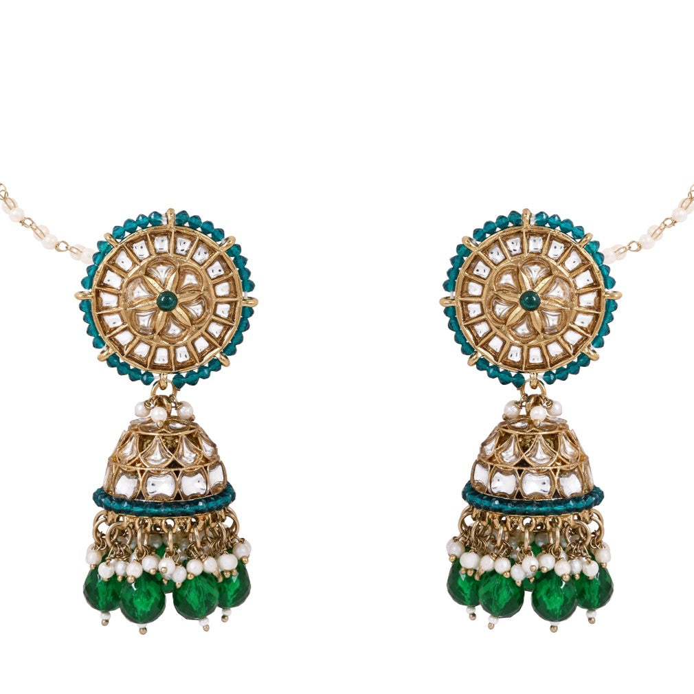 Jiyana Green Earrings