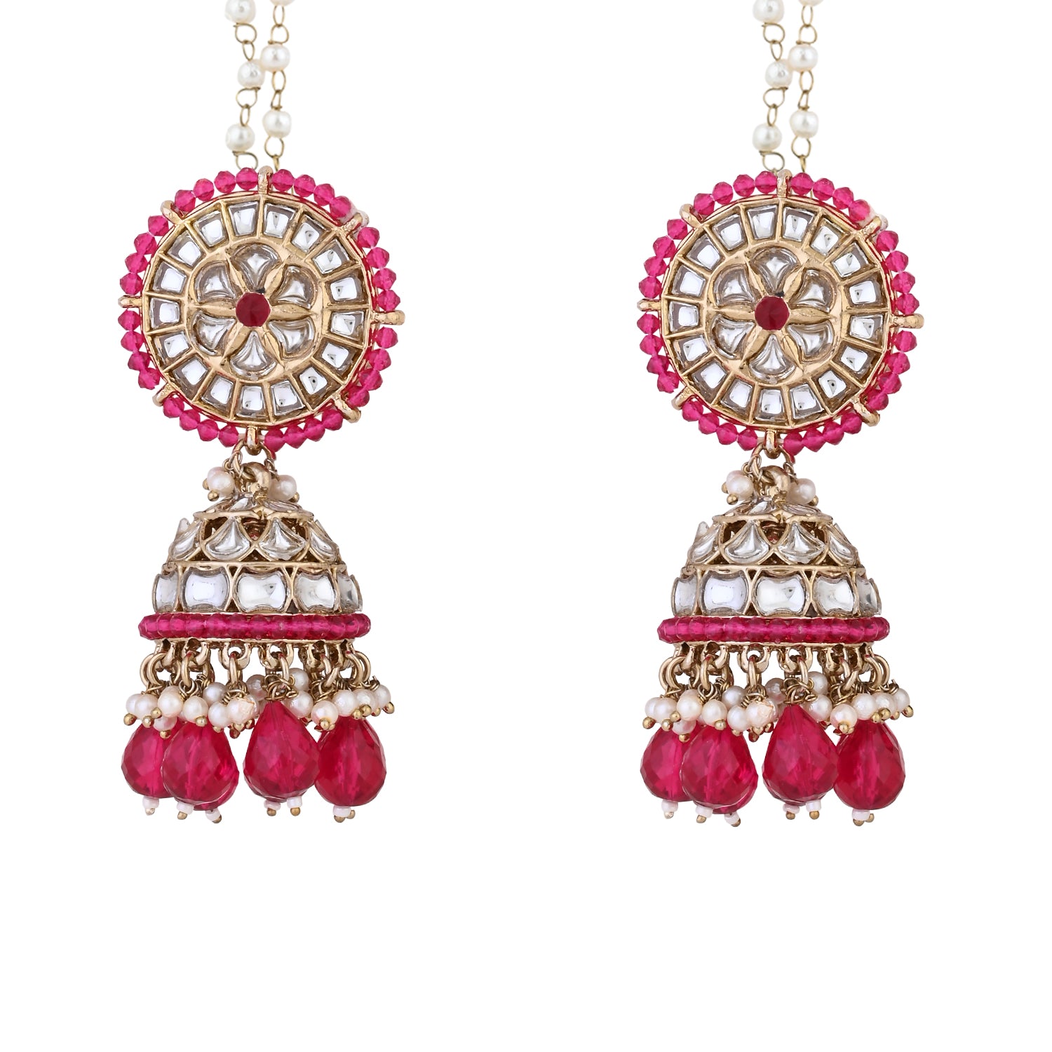 Jiyana Pink Earrings