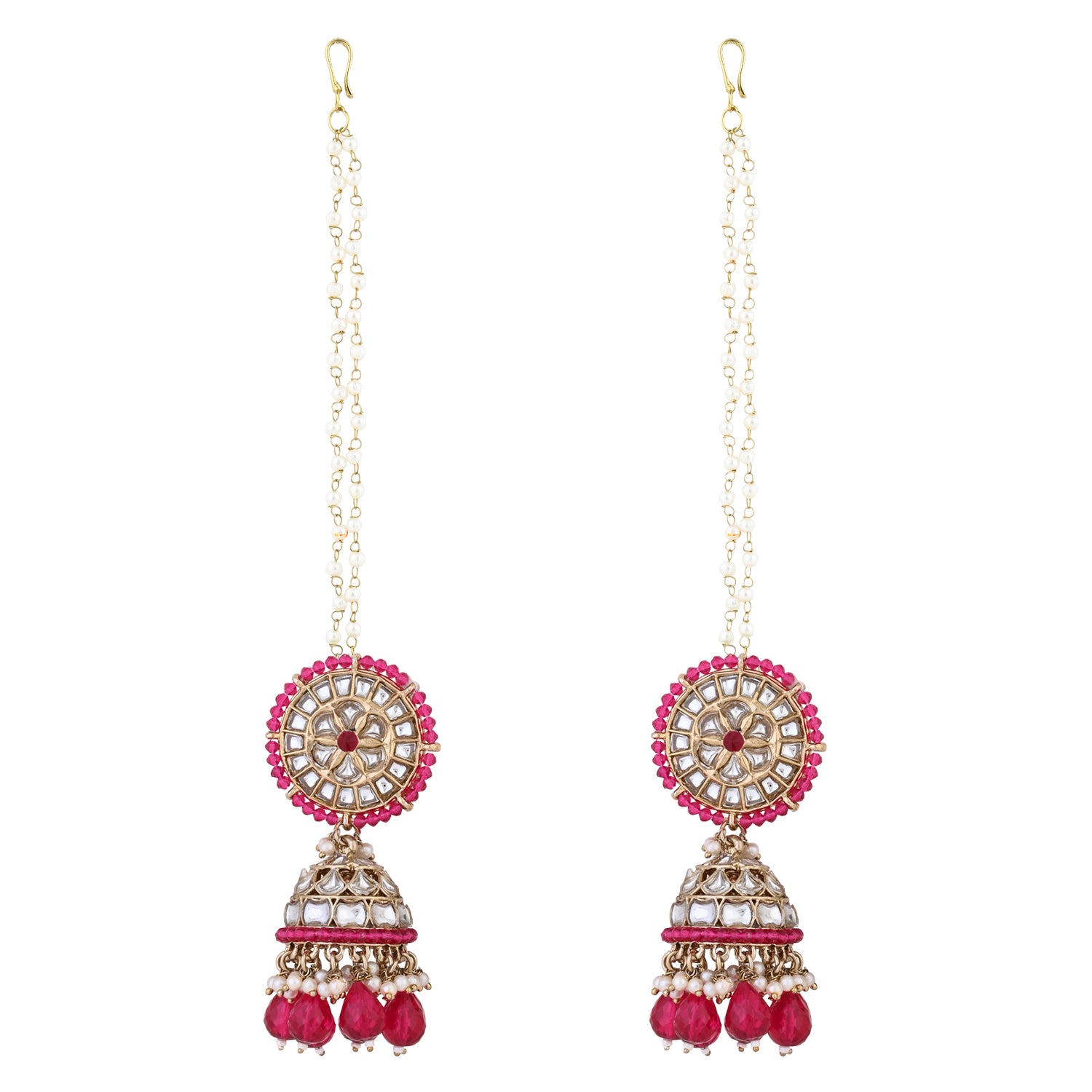 Jiyana Pink Earrings