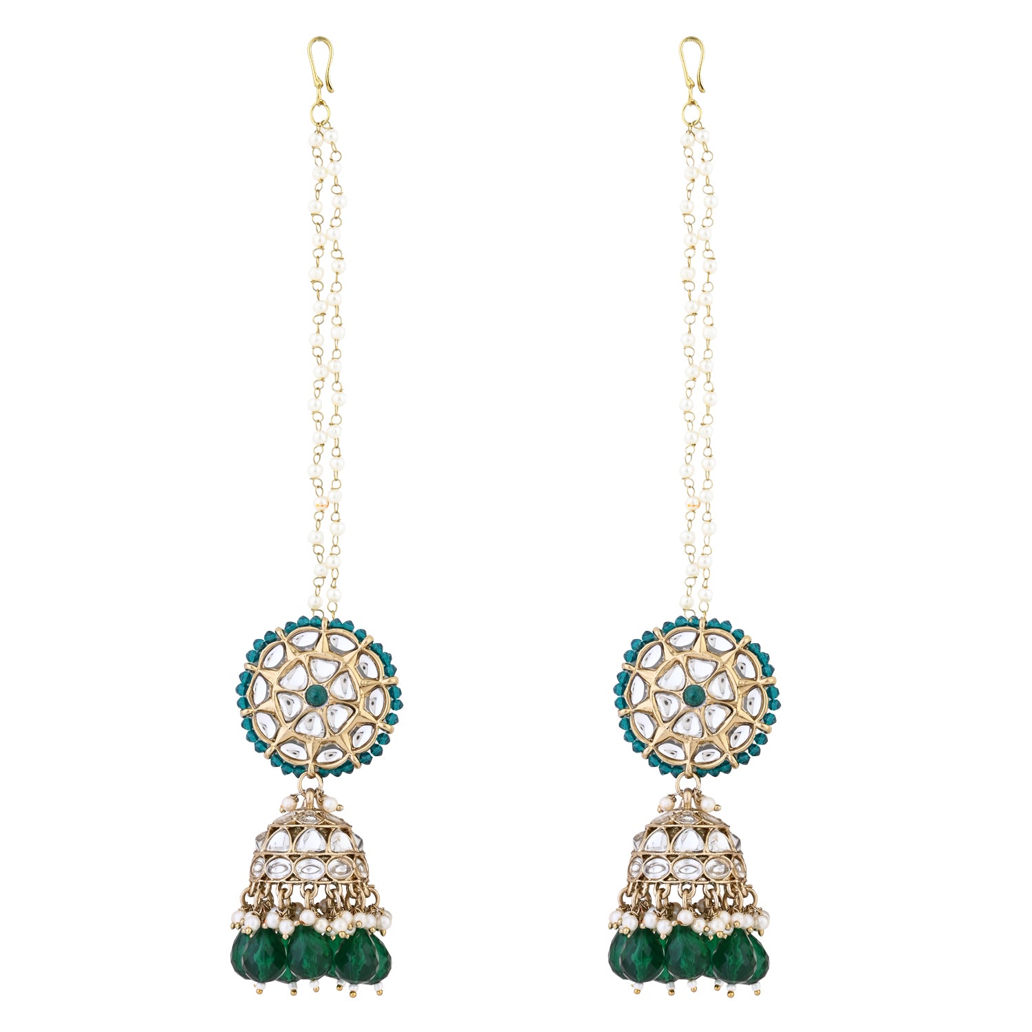 Adrisa Green Earrings