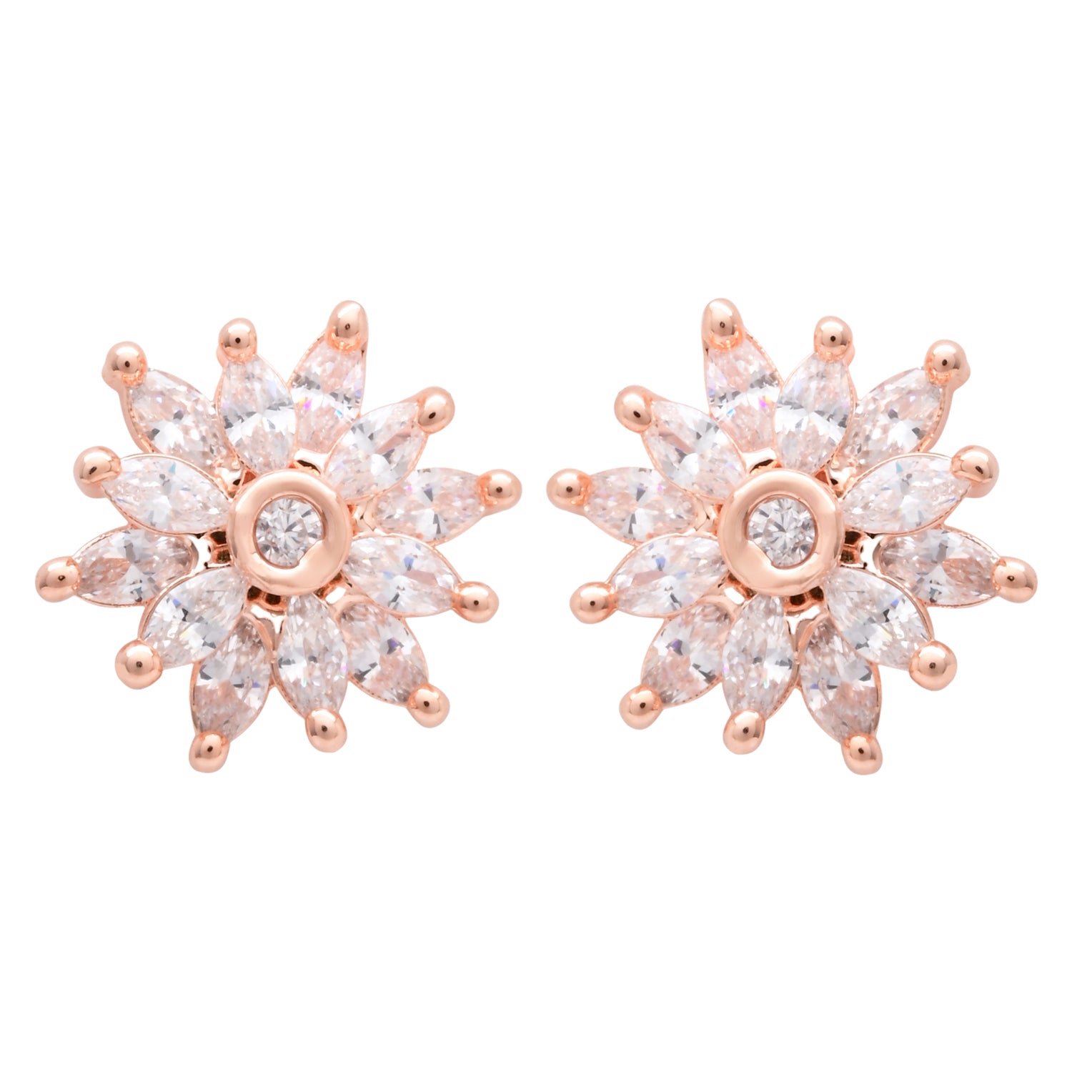 Virika RoseGold Earrings