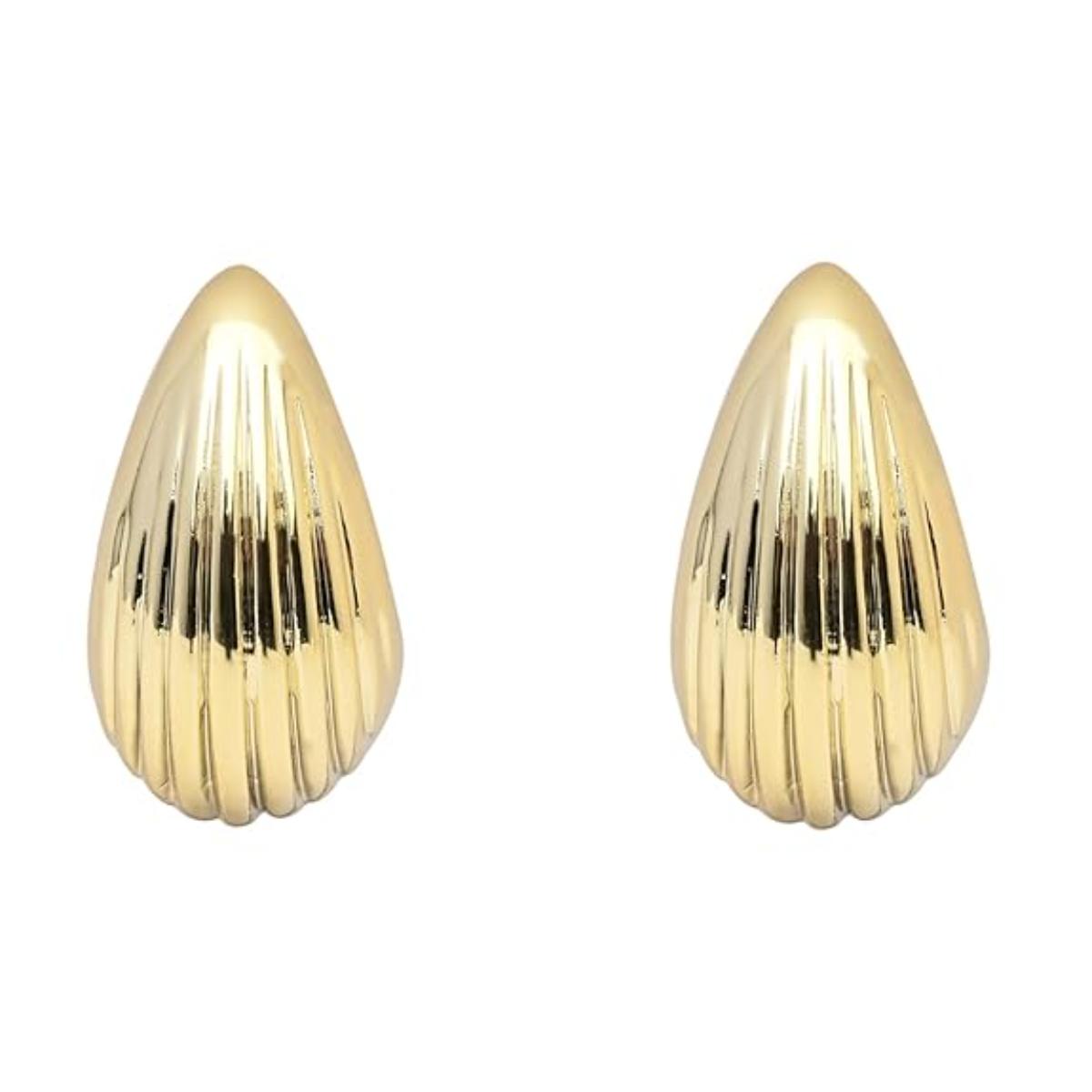(Pack of 2) Golden & Silver Studs