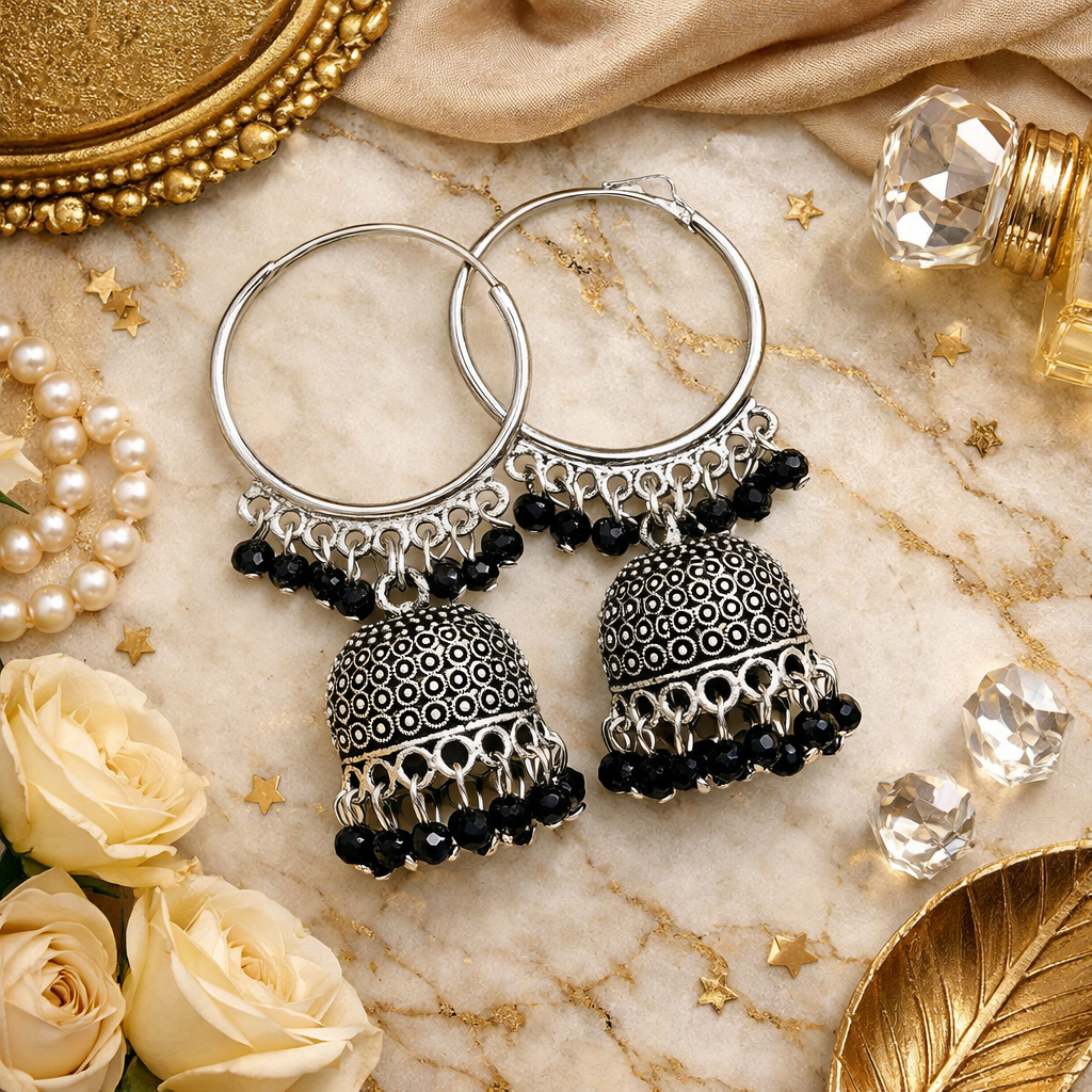 Kanira Oxidised Earrings