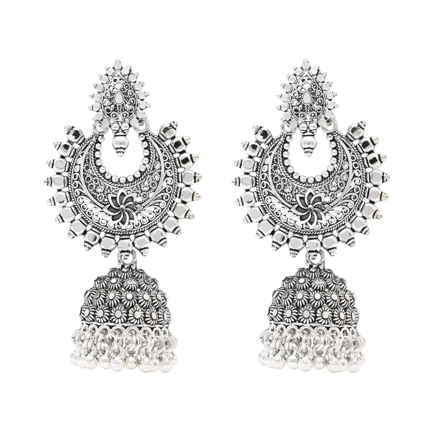 Shuchi Oxidised Earrings