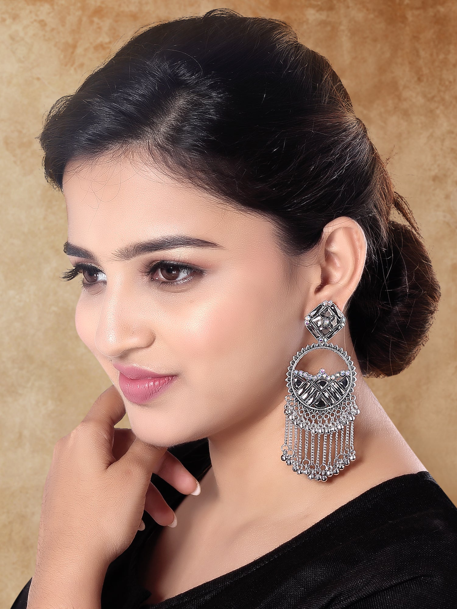 Sharini Oxidised Earrings