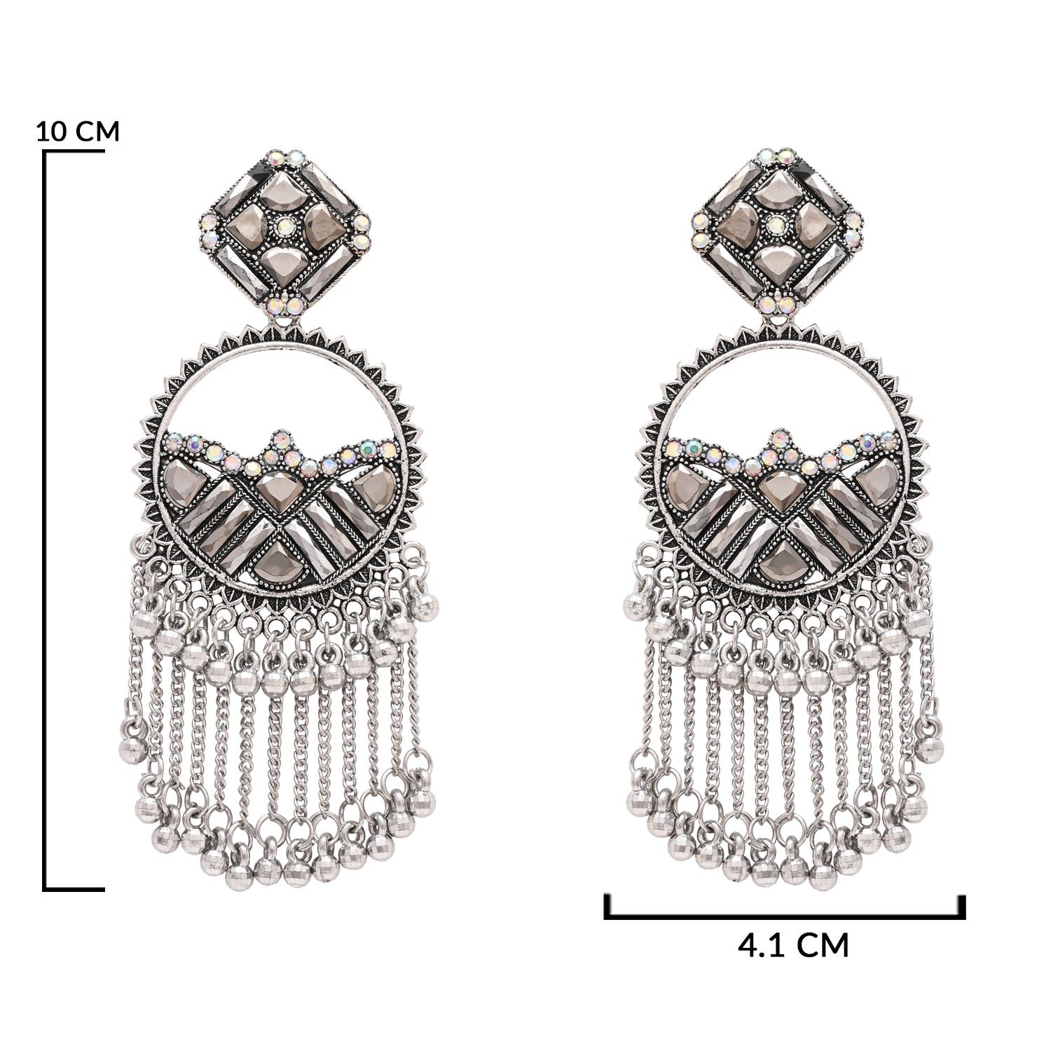 Sharini Oxidised Earrings