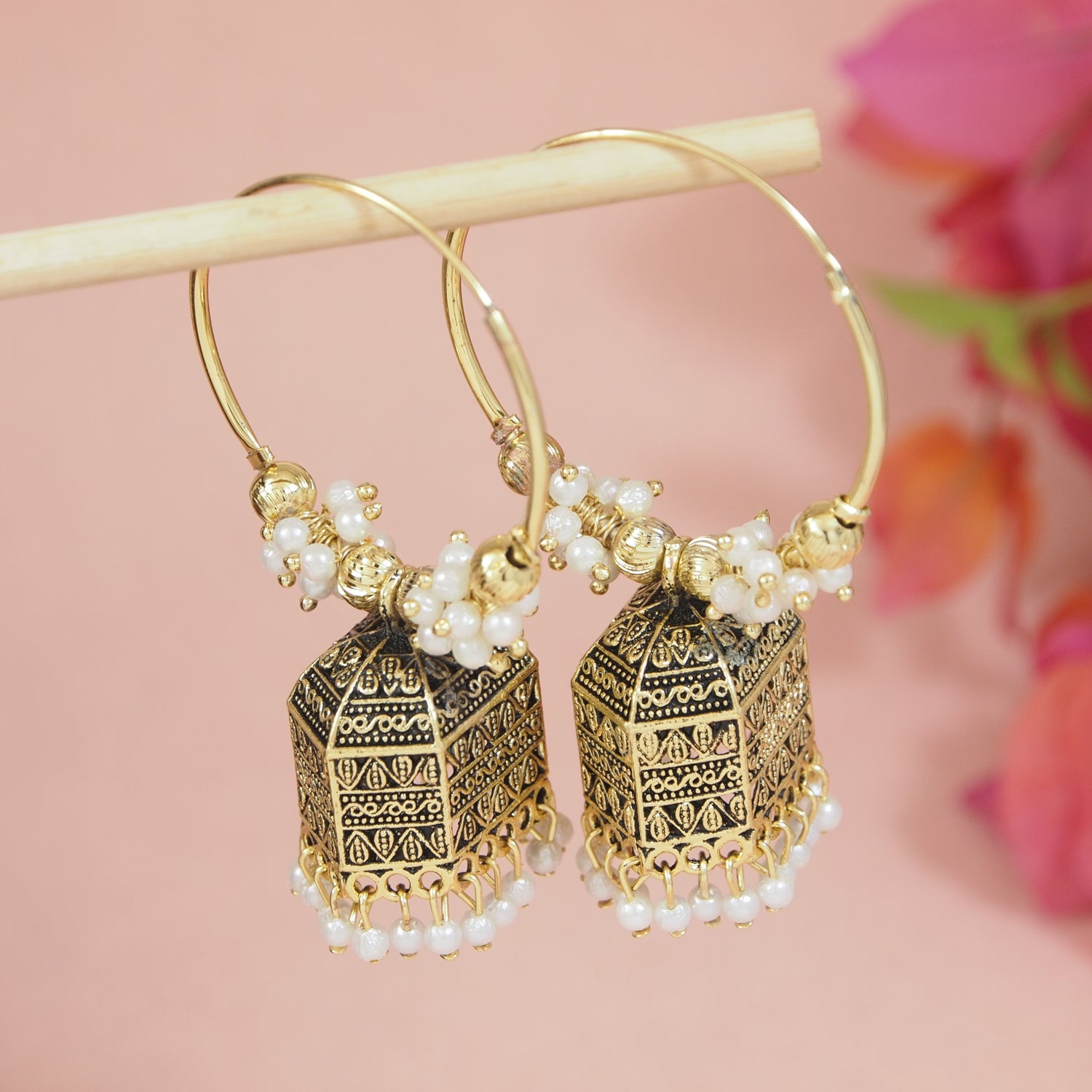 (Pack of 2) Jhumki Earrings
