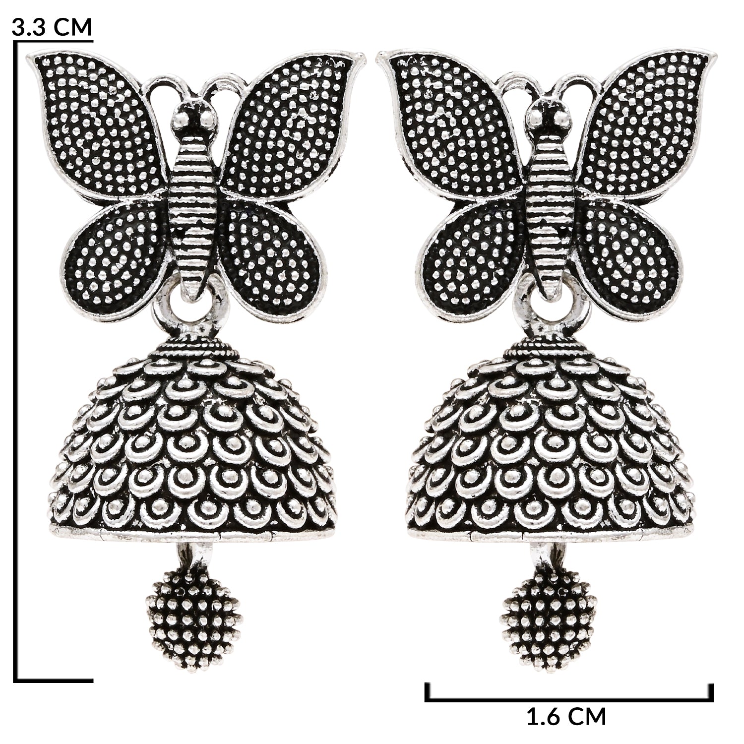 Tiyana Oxidised Earrings