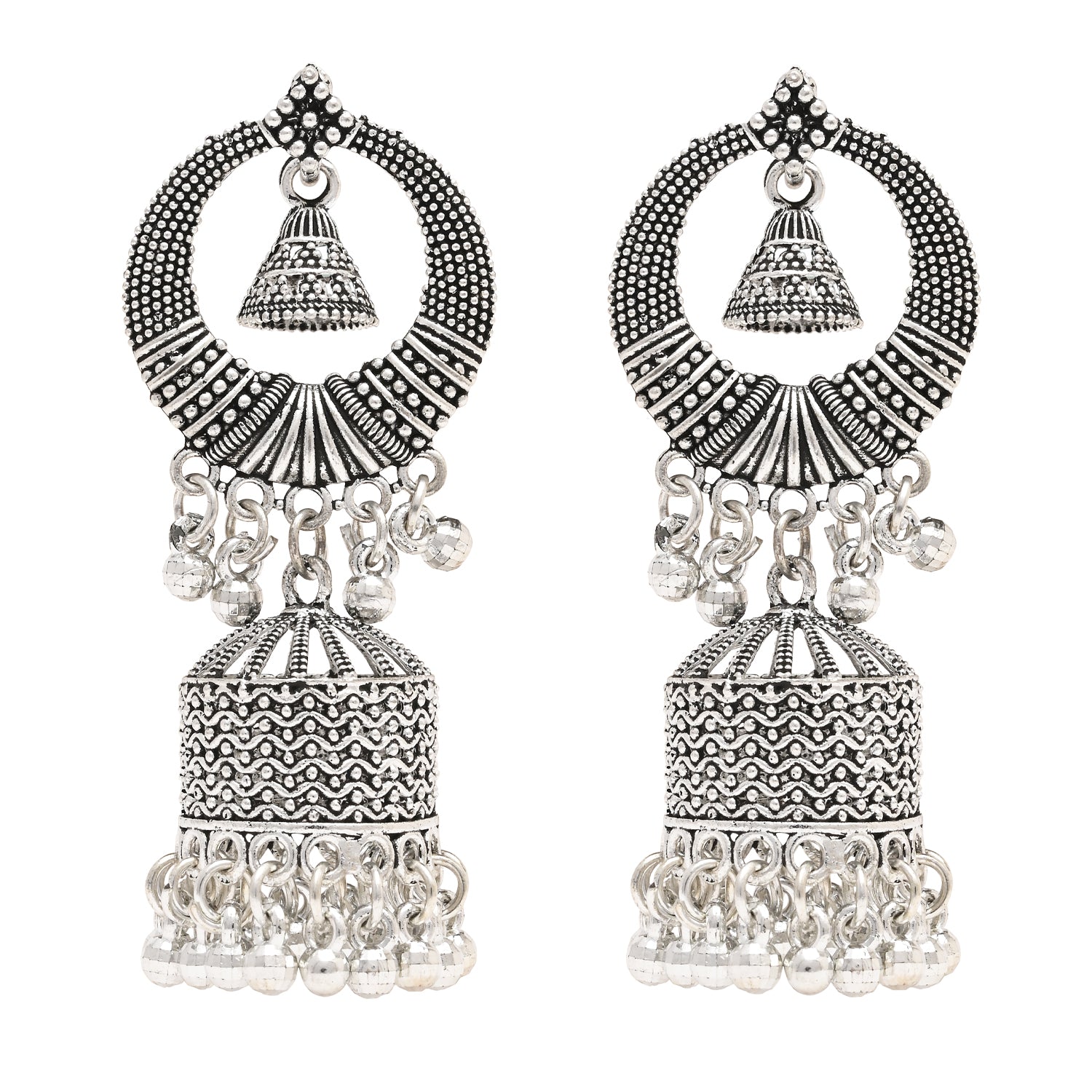Kaneeka Oxidised Earrings