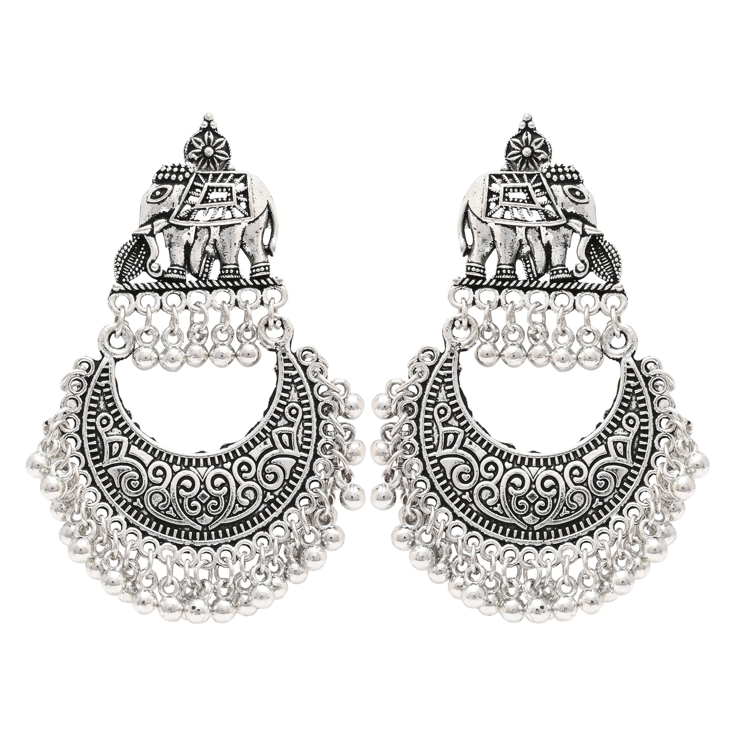 Parina Oxidised Earrings