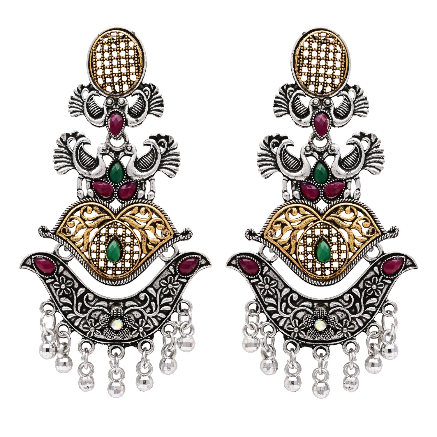 Niyutsa Oxidised Earrings