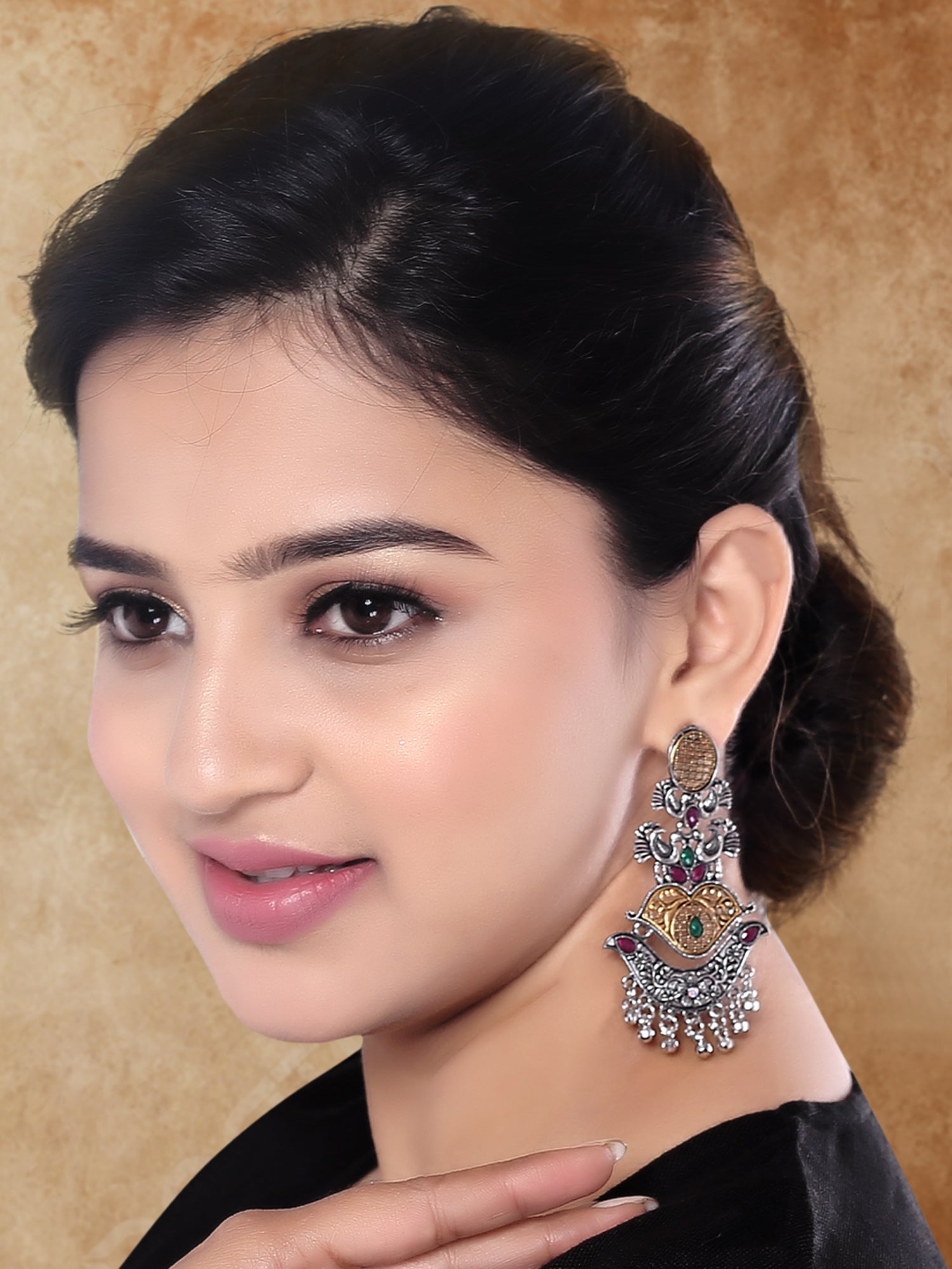 Niyutsa Oxidised Earrings