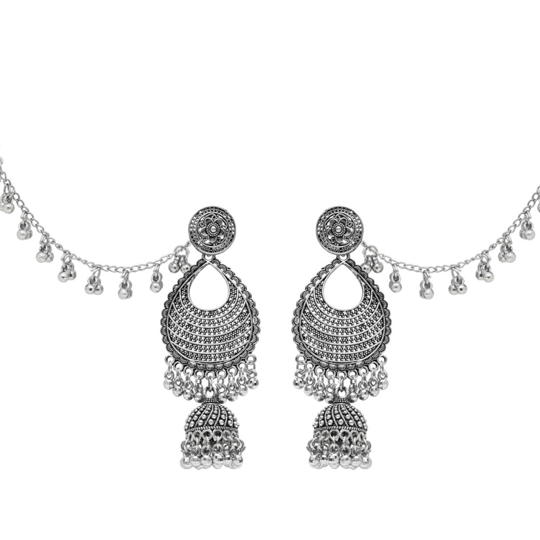 Nyshita Oxidised Earrings