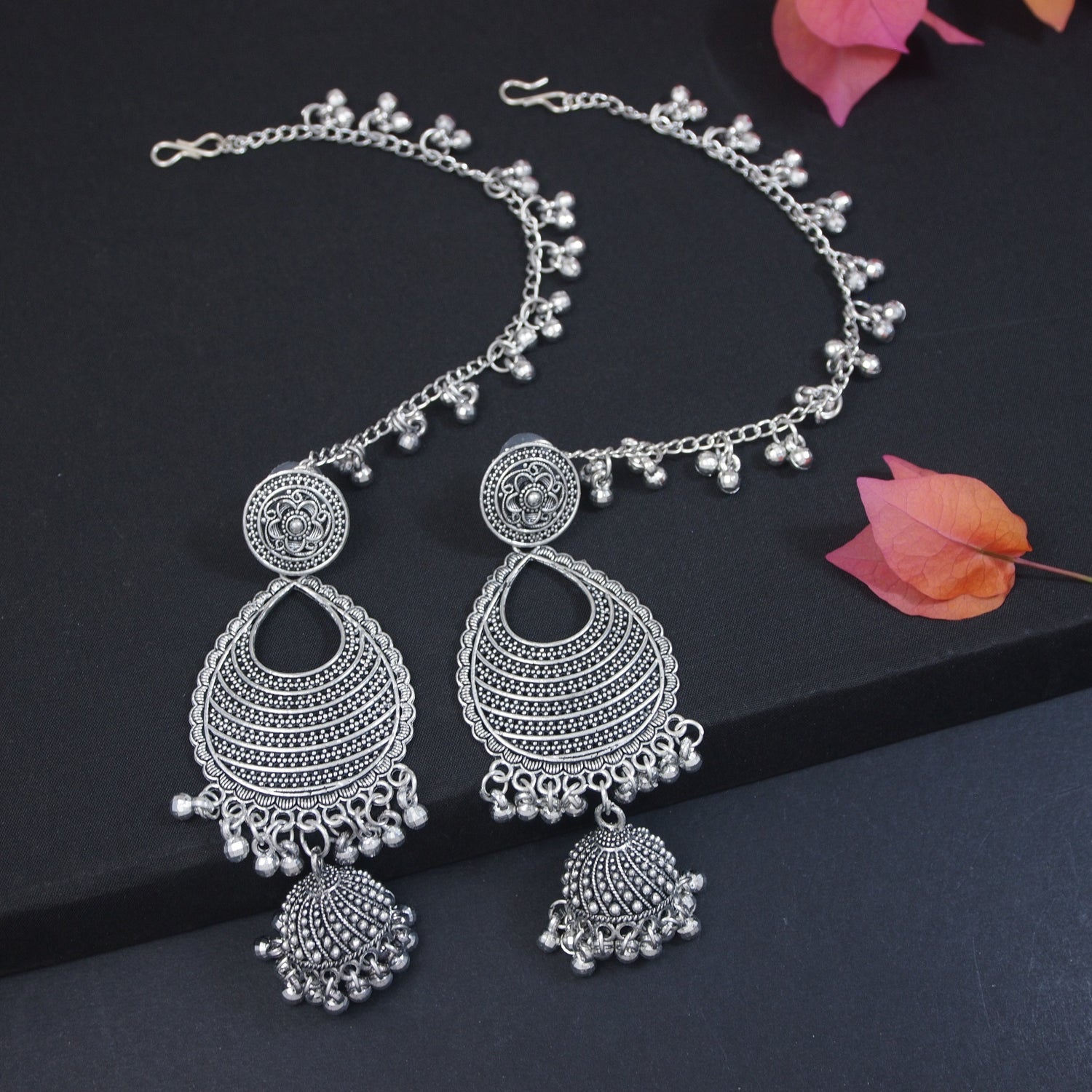 Nyshita Oxidised Earrings