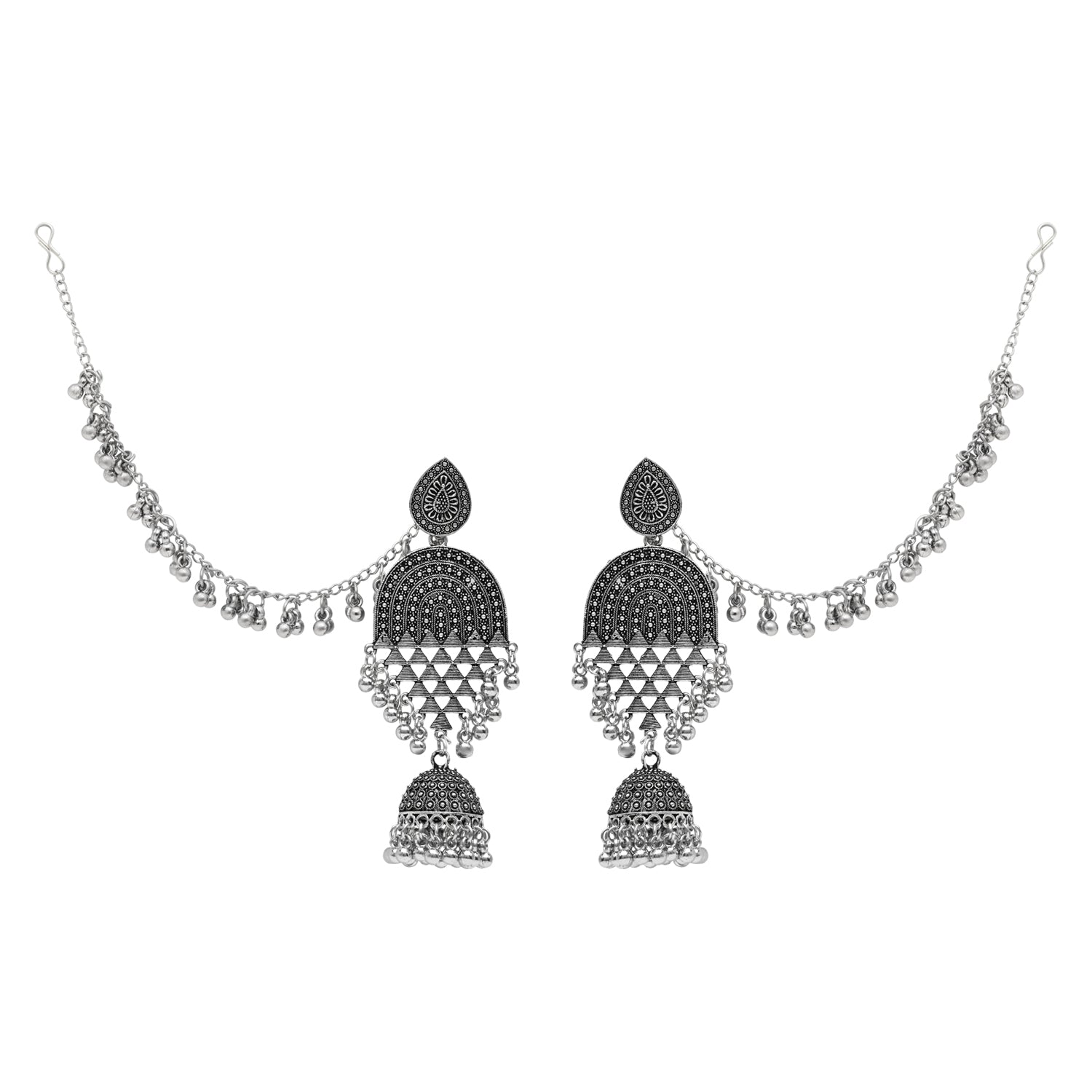 Ravya Oxidised Earrings