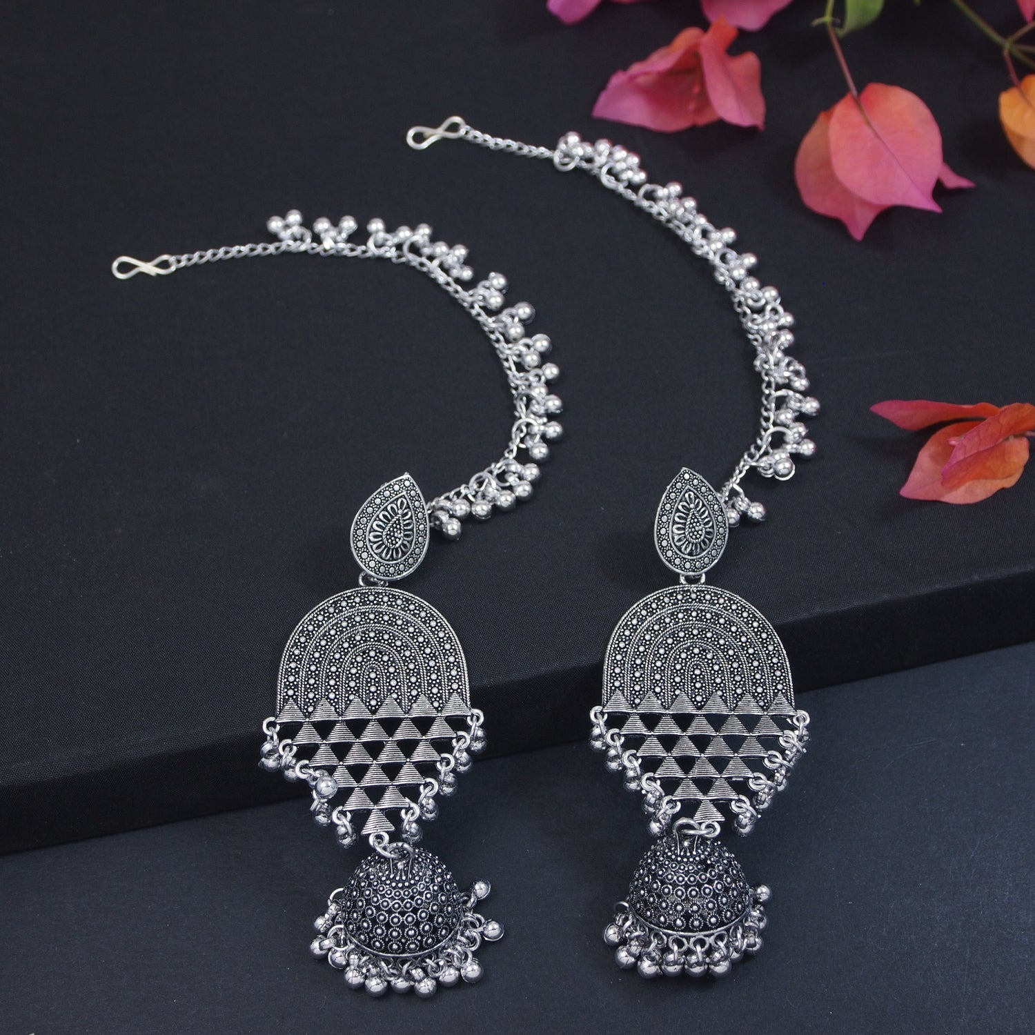 Ravya Oxidised Earrings