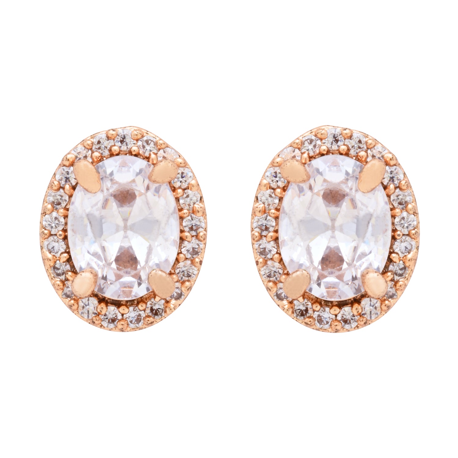 Vyara RoseGold Earrings