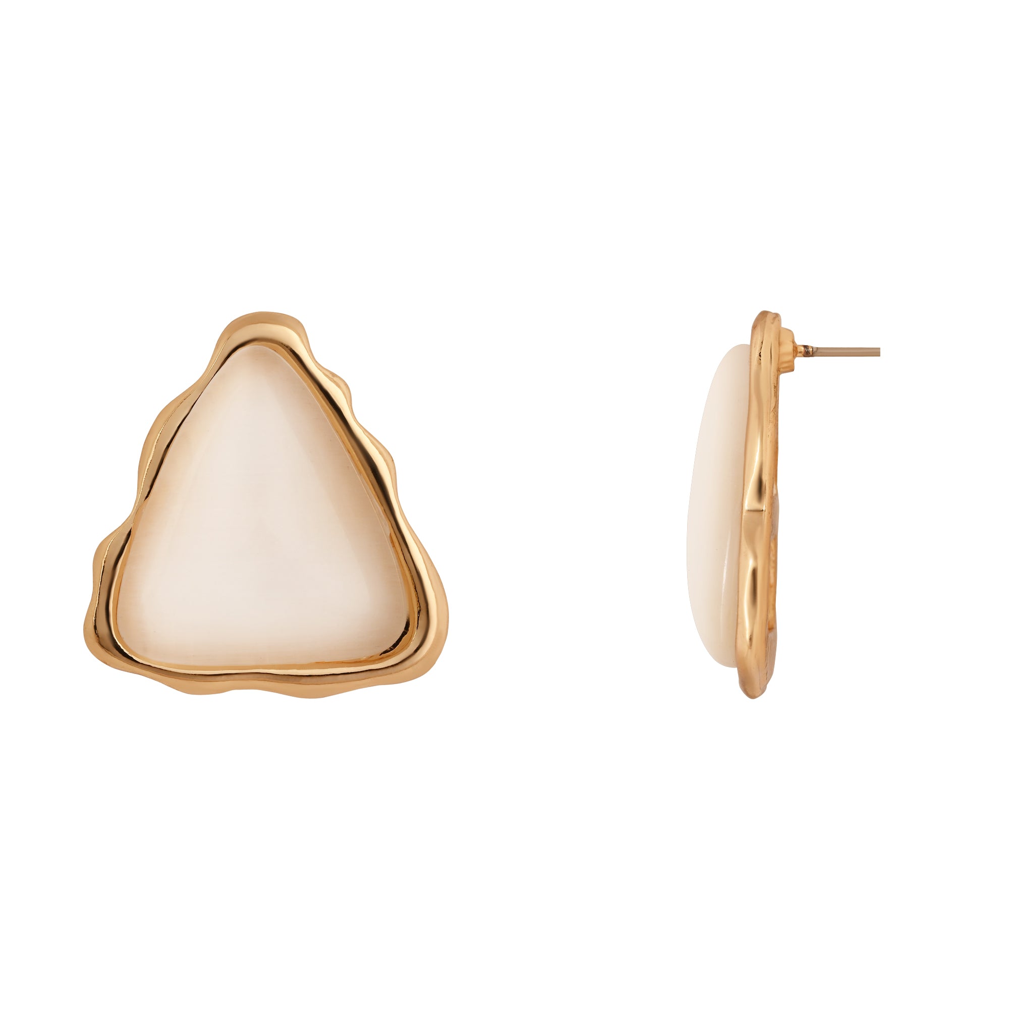 Mariyln White Earrings