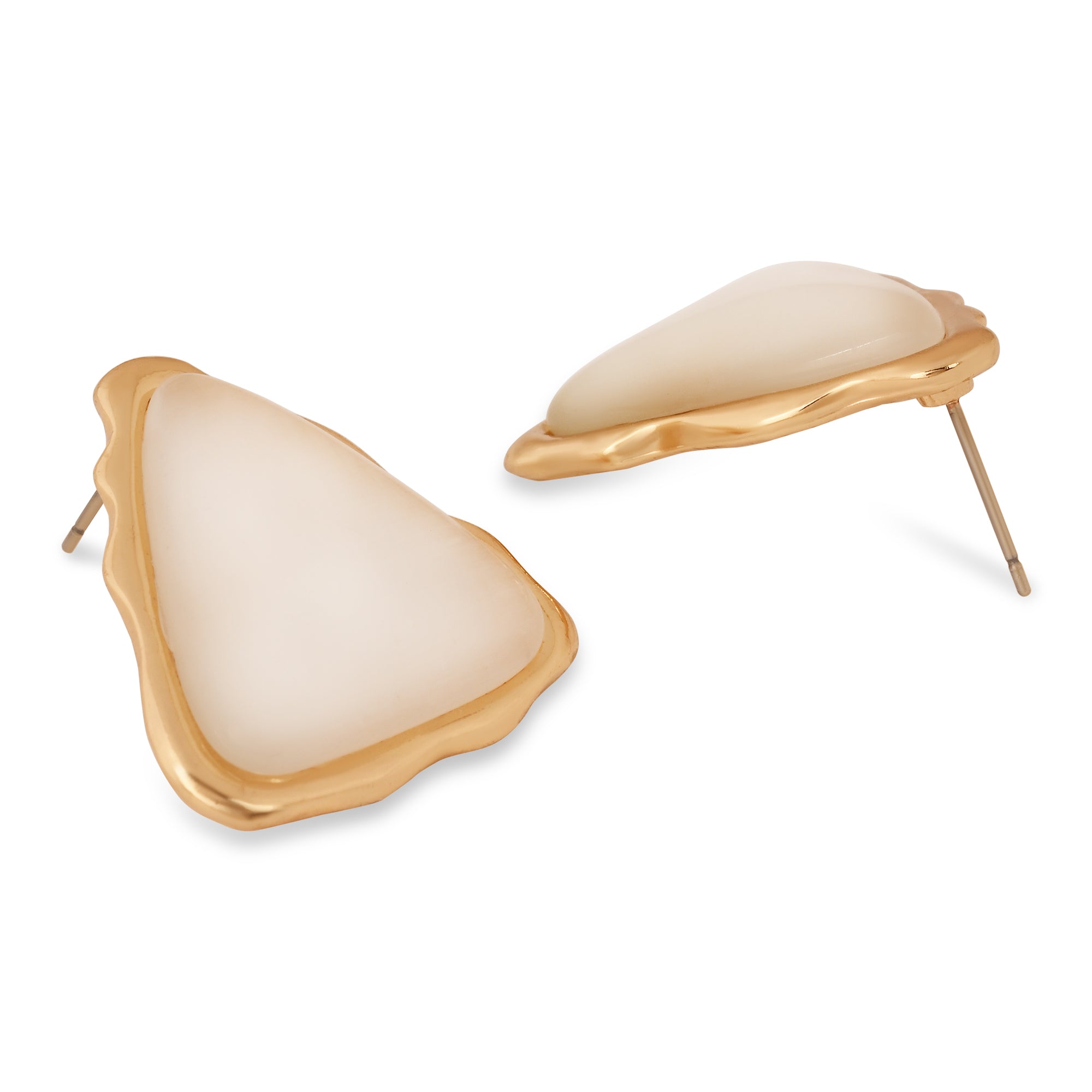 Mariyln White Earrings
