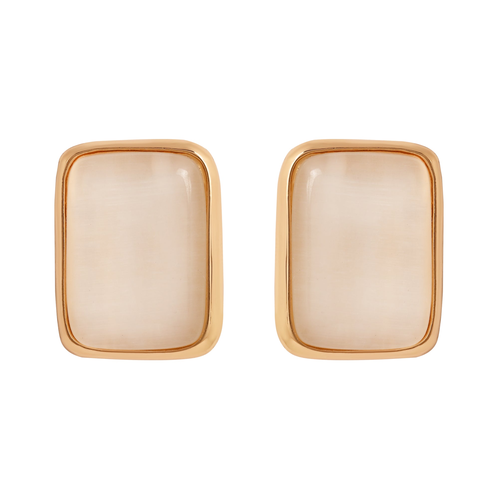 Grace White Earrings