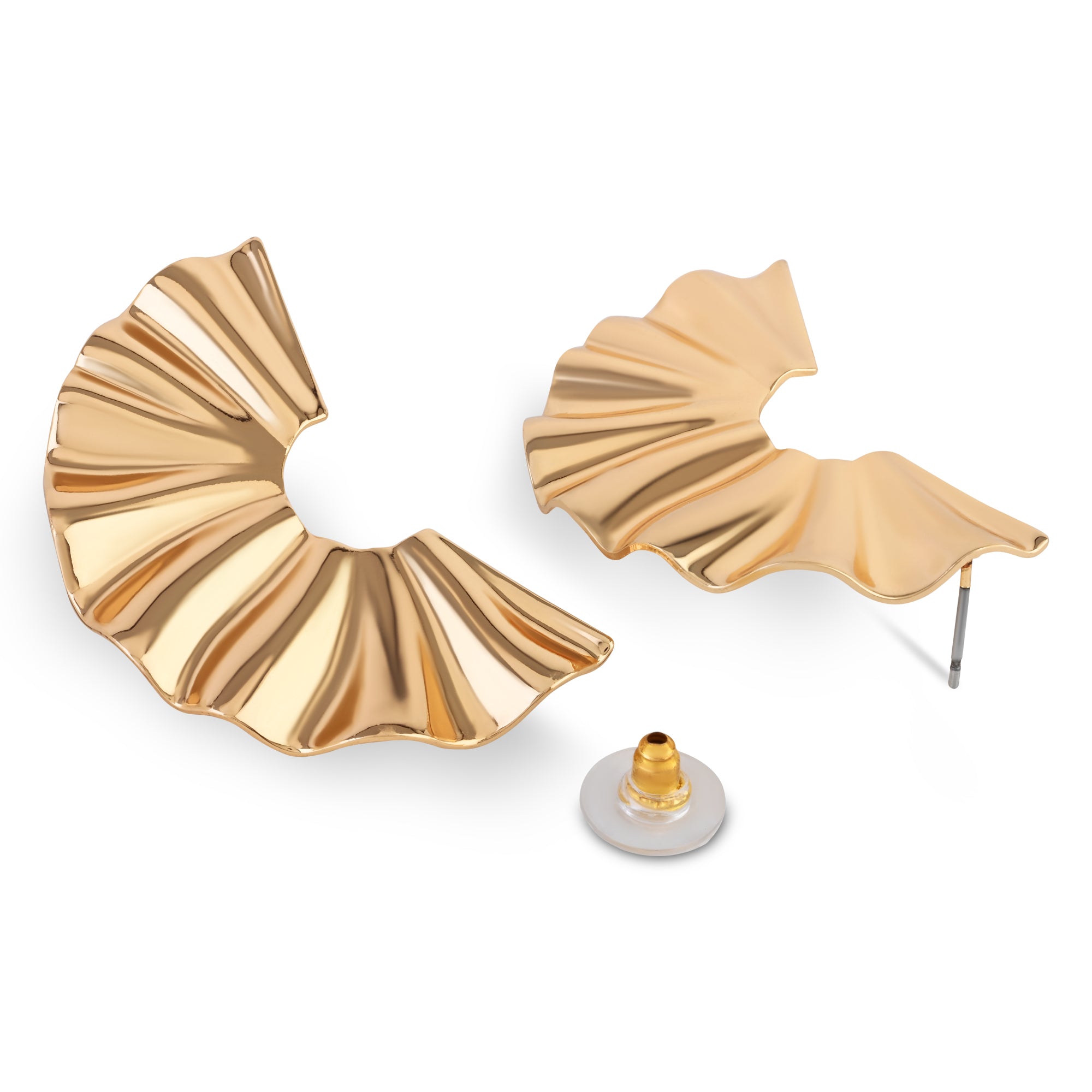Kylie Gold Statement Earrings