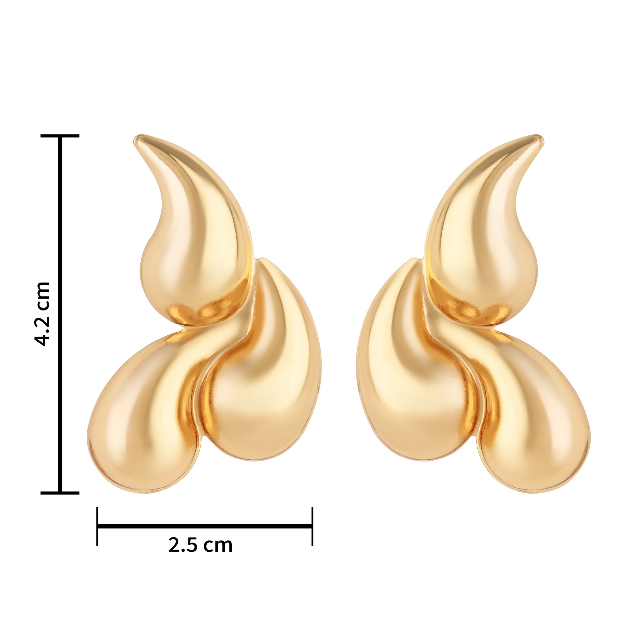 Camryn Gold Statement Earrings