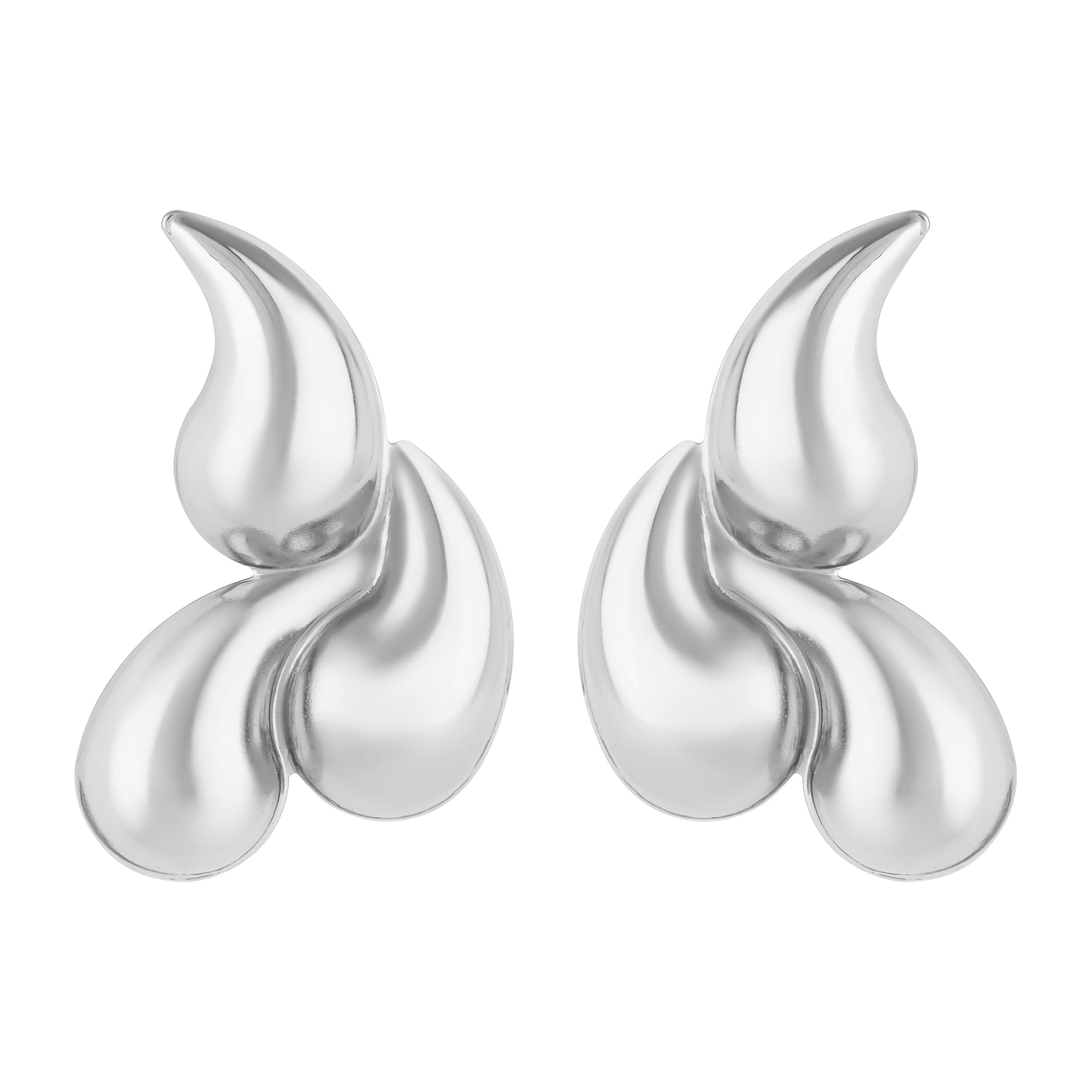 Camryn Silver Statement Earrings