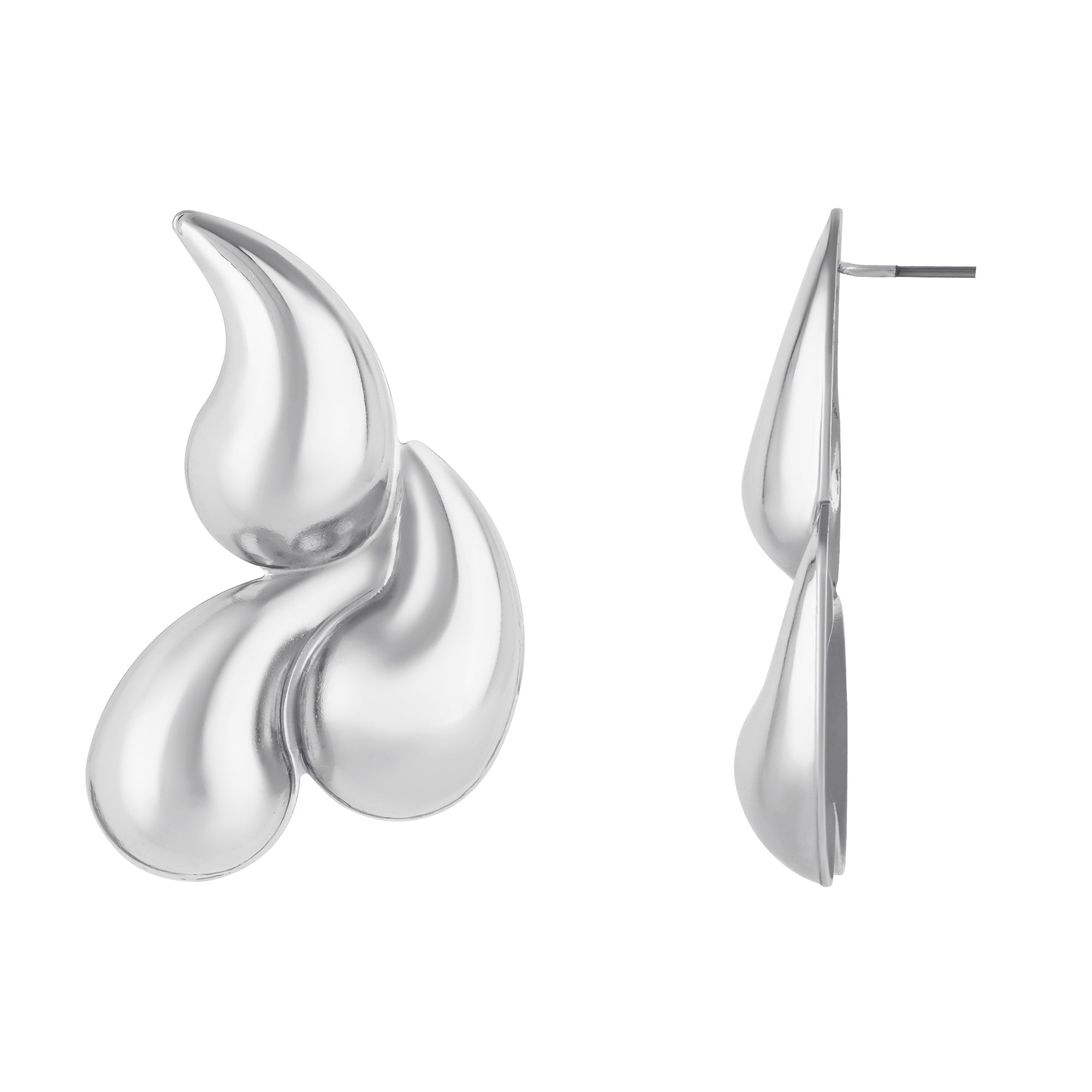 Camryn Silver Statement Earrings