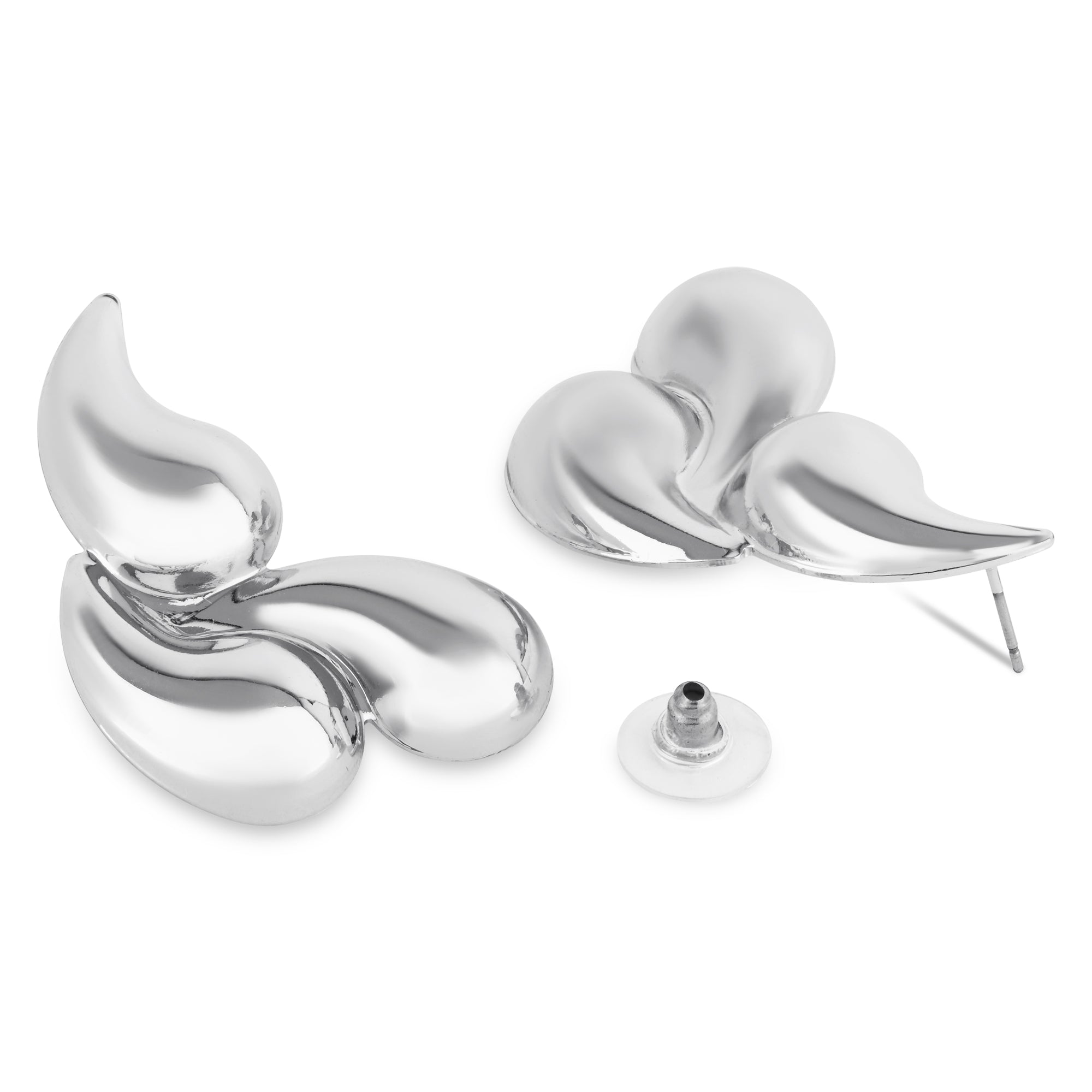 Camryn Silver Statement Earrings