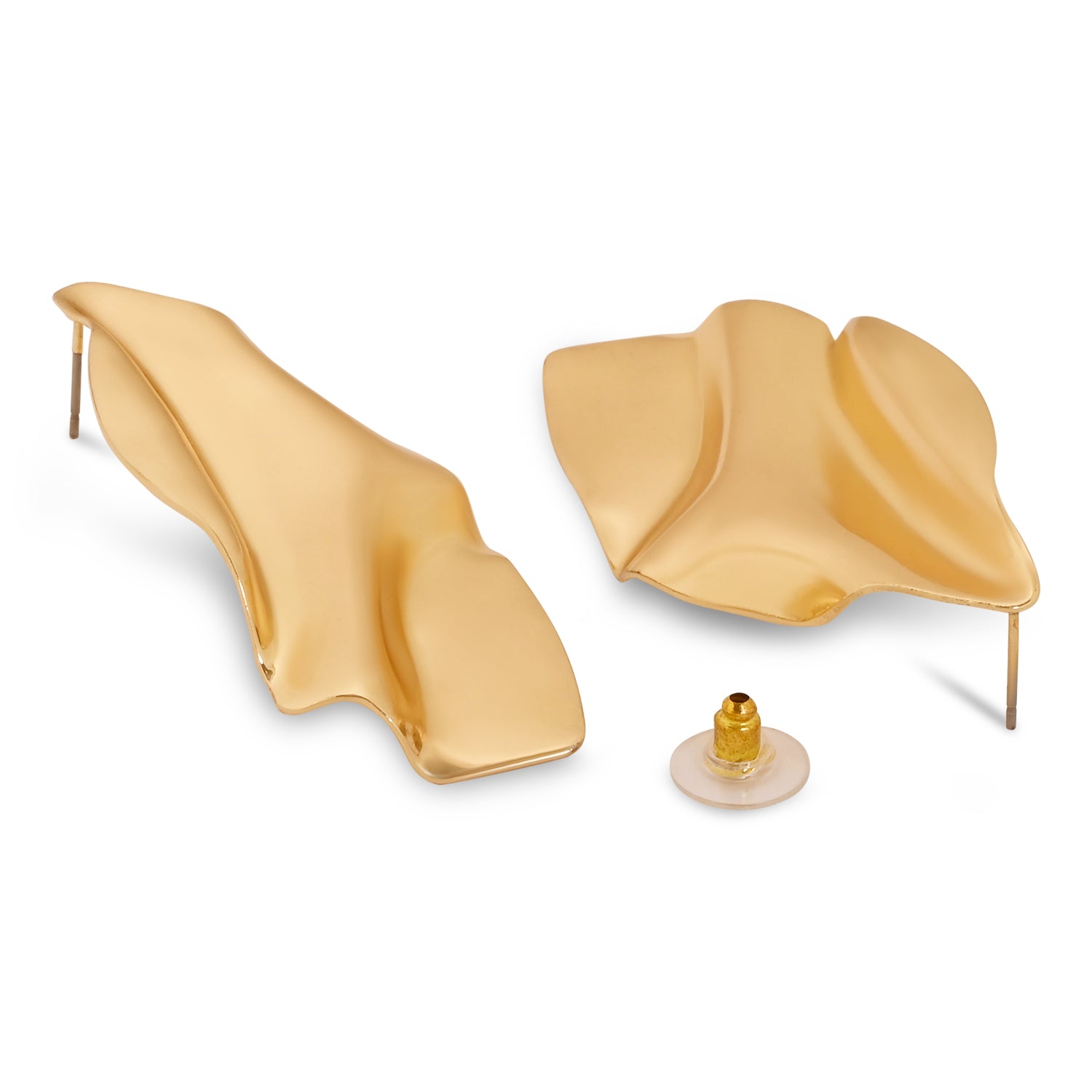 Alyssa Gold Statement Earrings
