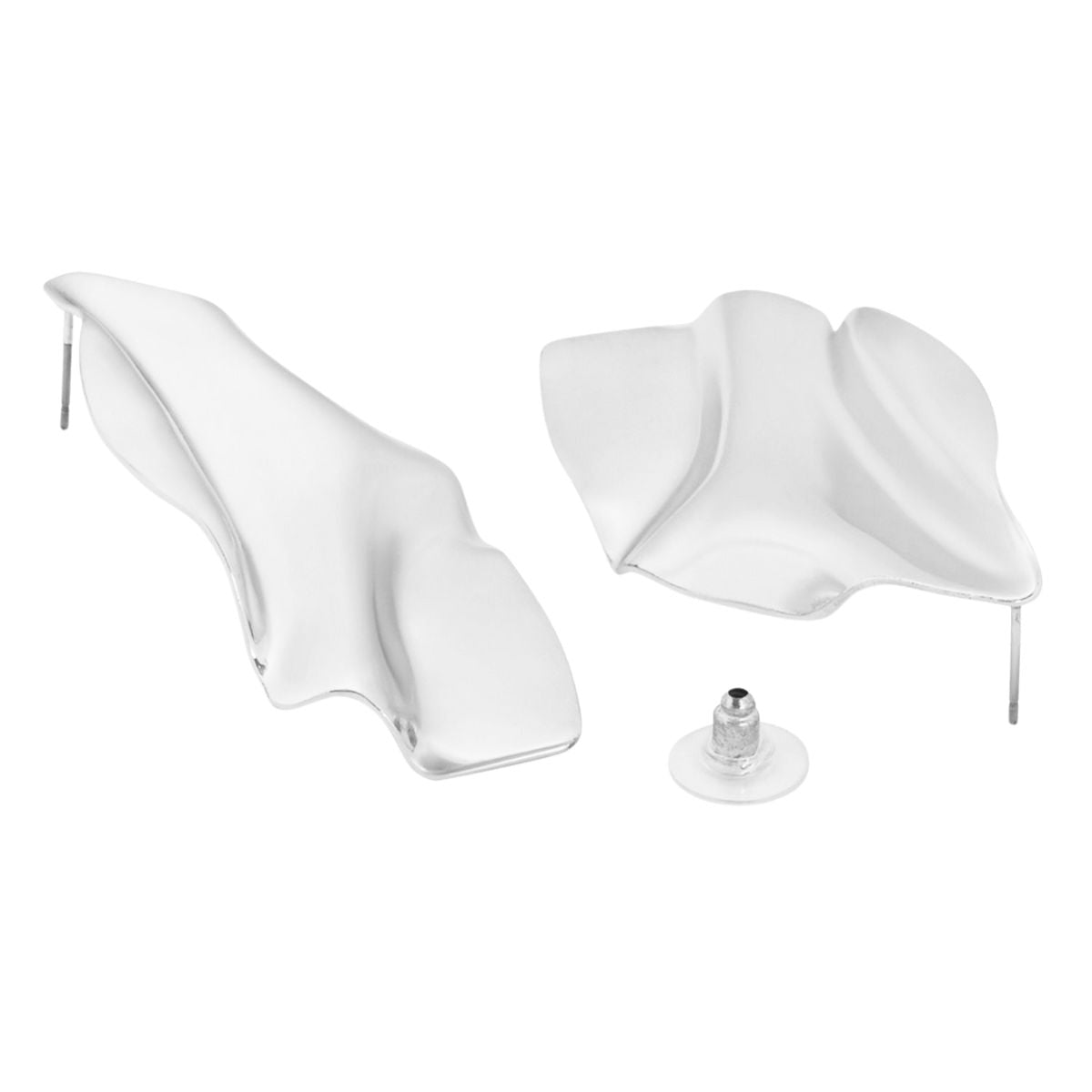 Alyssa Silver Statement Earrings