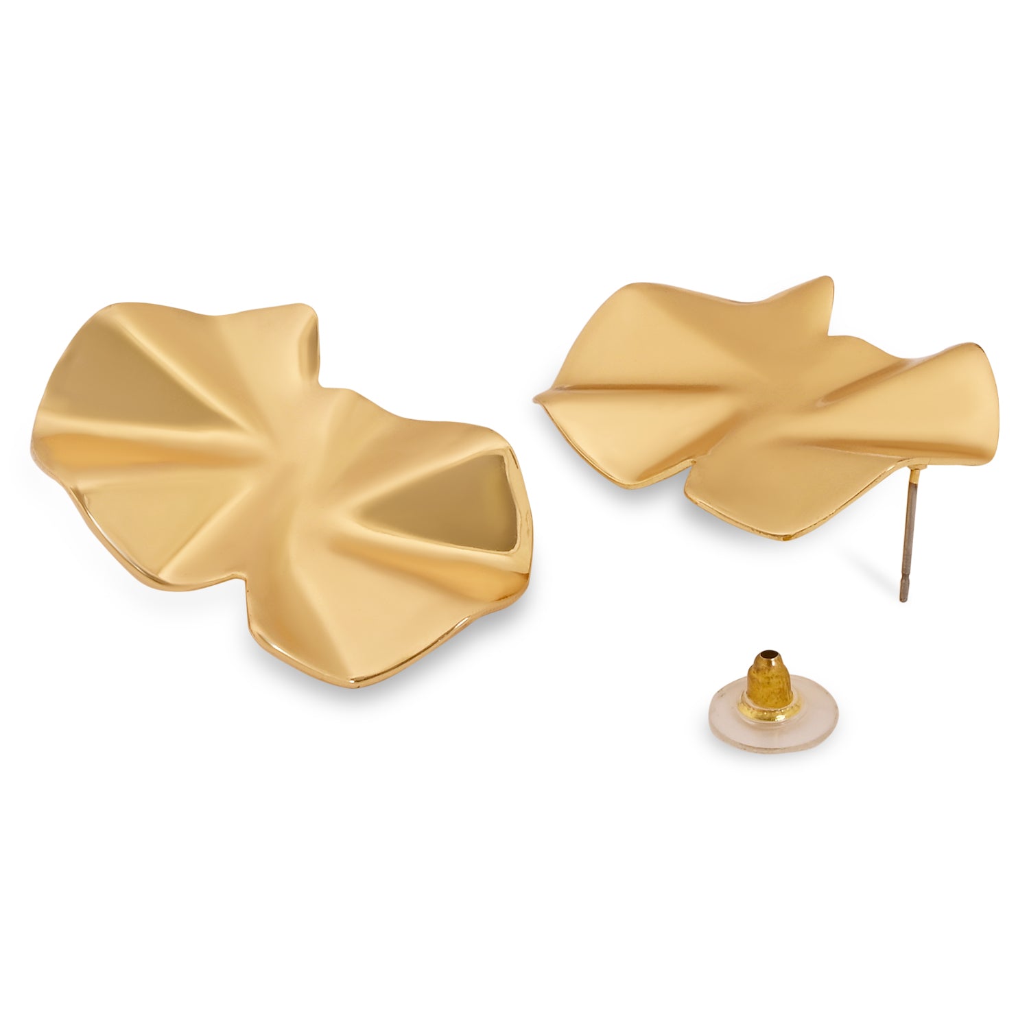 Rumi Gold Statement Earrings