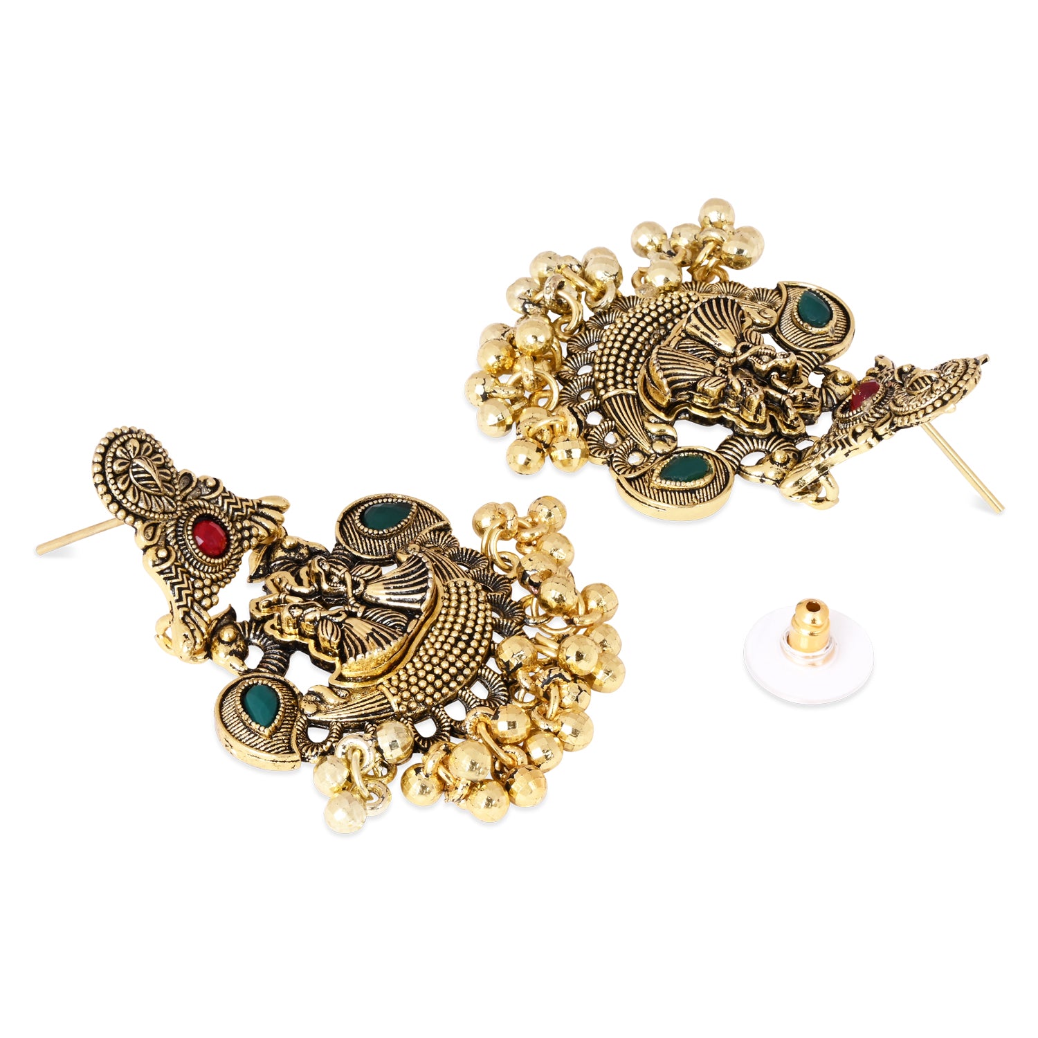 Vintage-Style Antique Earrings - Ethnic & Festive Wear