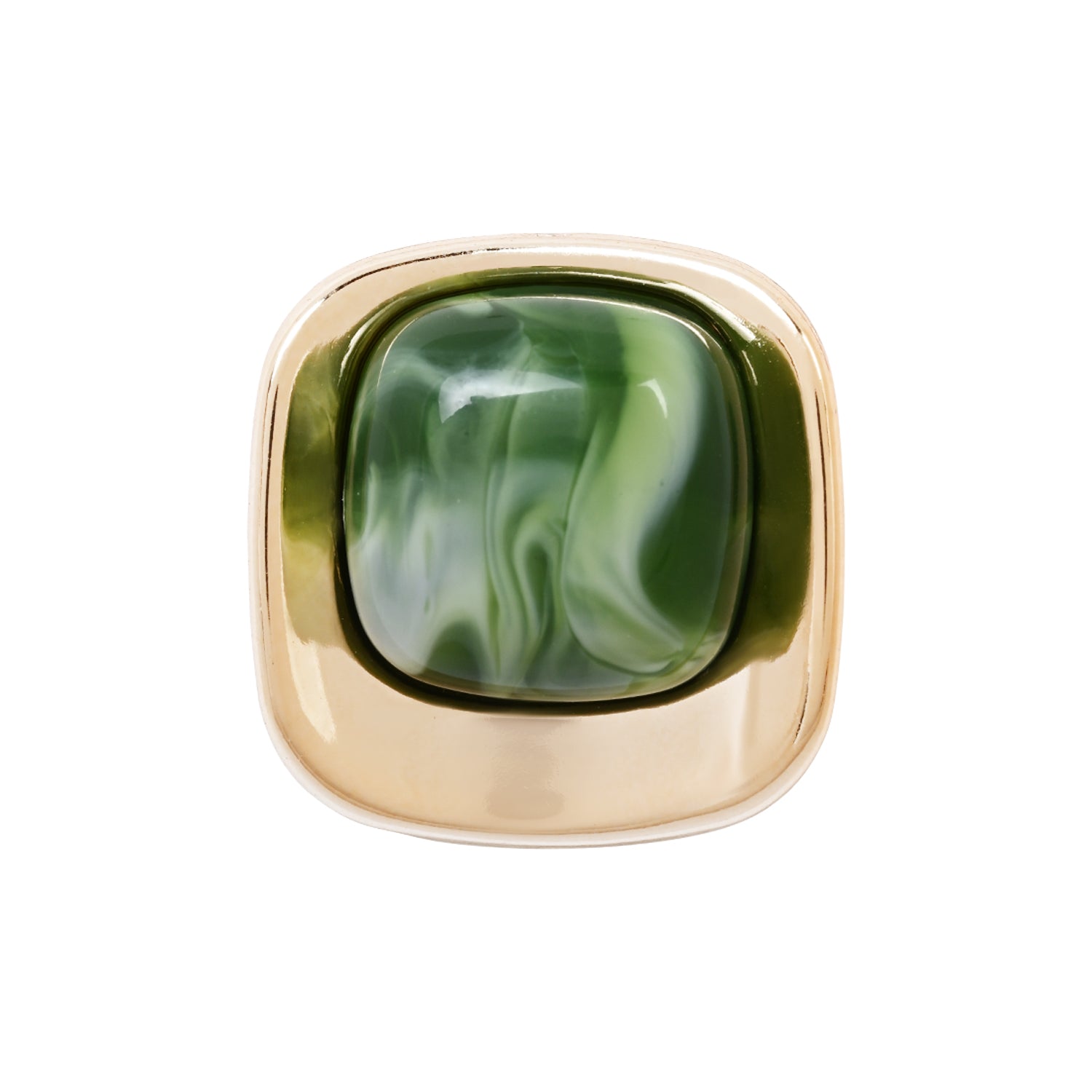 Green Pop – Set of 3 Quirky Enamel Stud Earrings