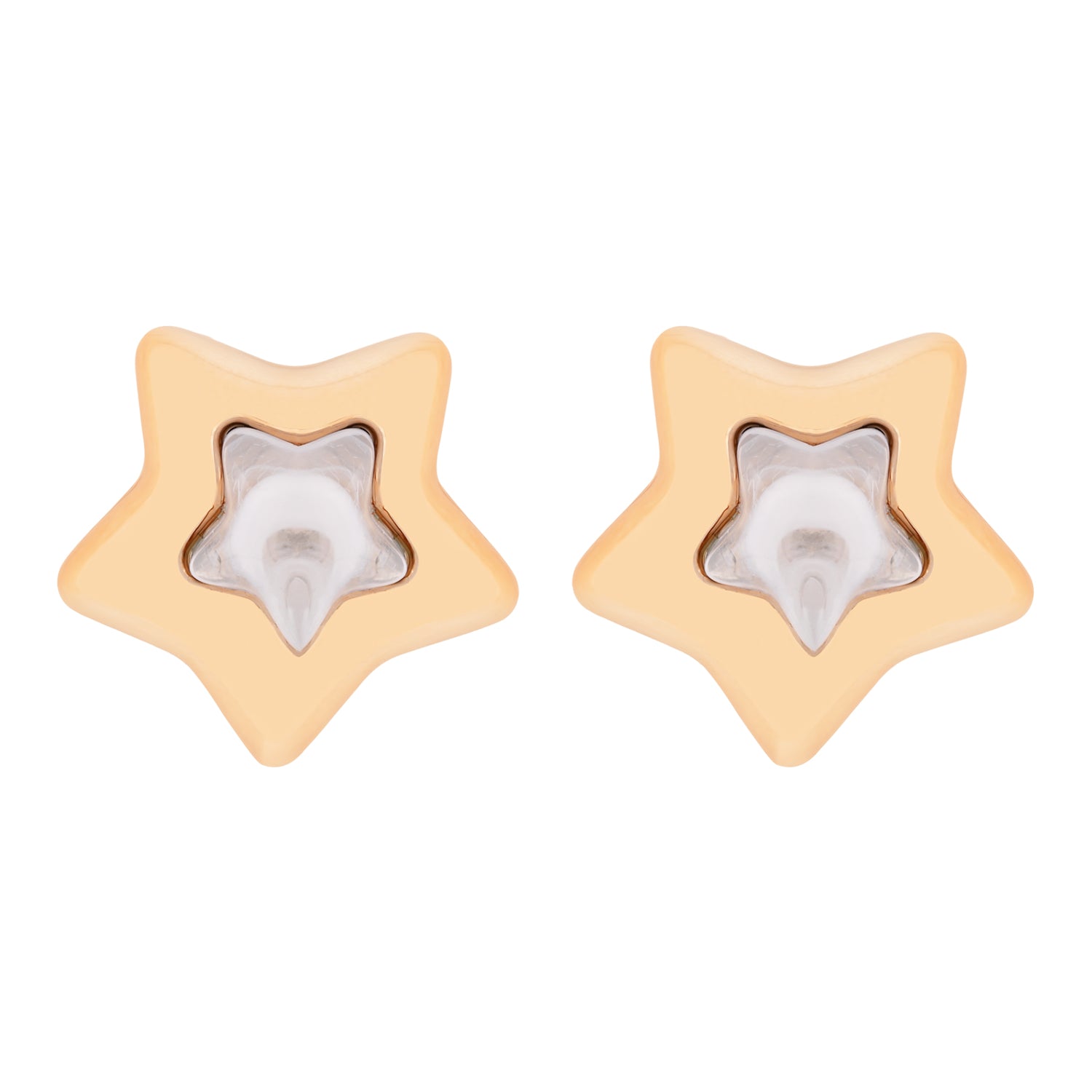 Blue Bliss – Set of 3 Quirky Enamel Stud Earrings