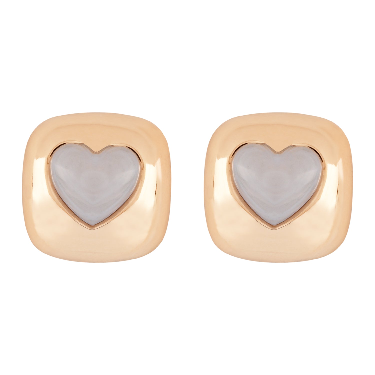 Blue Bliss – Set of 3 Quirky Enamel Stud Earrings