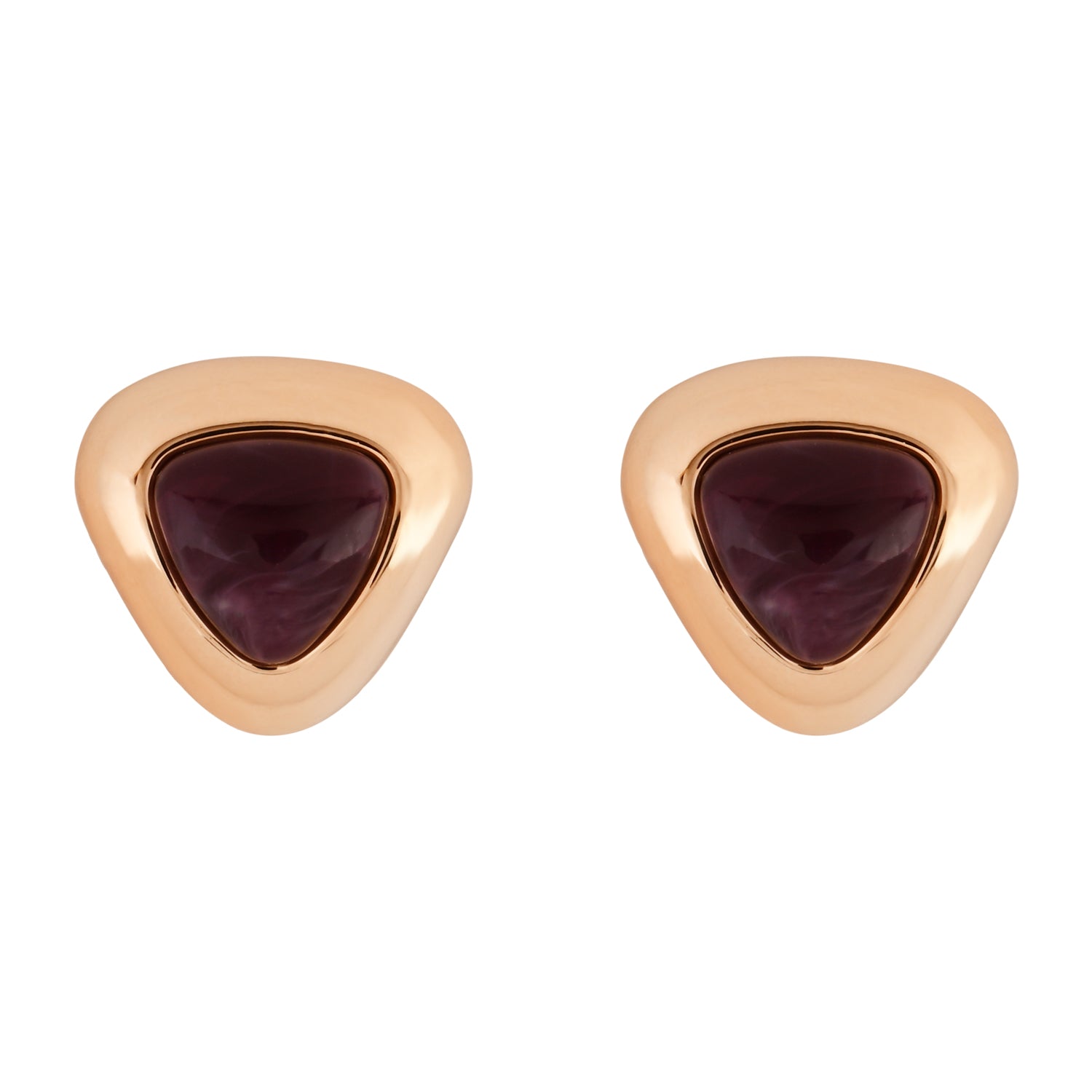 Wine Luxe – Set of 3 Quirky Enamel Stud Earrings
