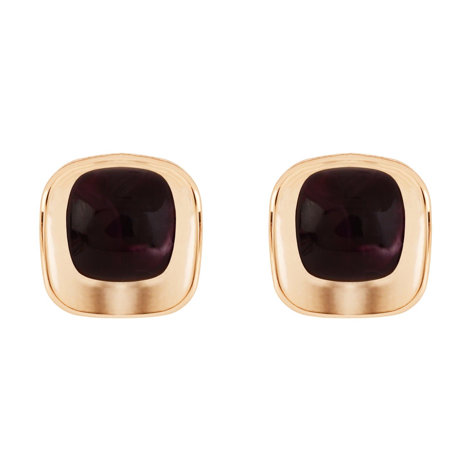 Wine Luxe – Set of 3 Quirky Enamel Stud Earrings