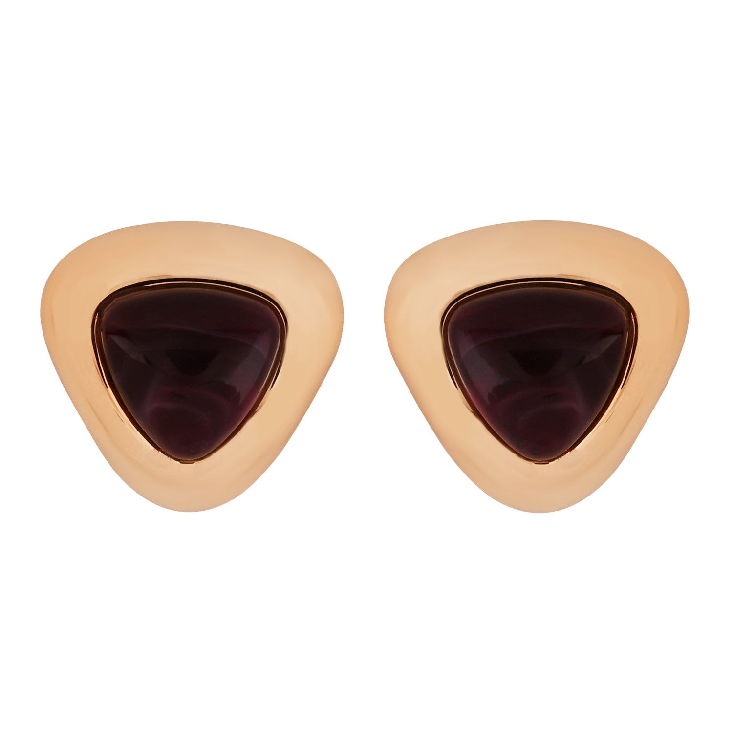 Lavender Dream – Set of 3 Quirky Enamel Stud Earrings