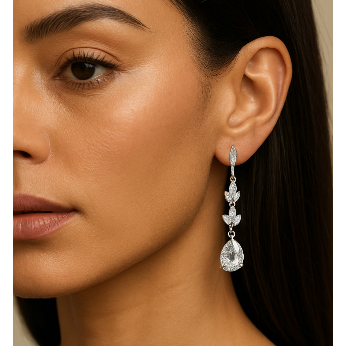 Ayira - Silver Shine Earrings