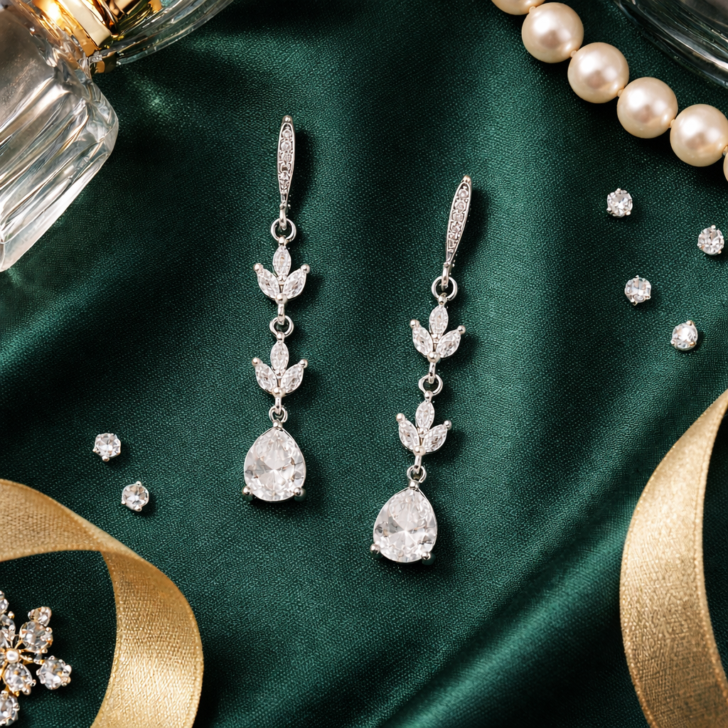 Ayira - Silver Shine Earrings