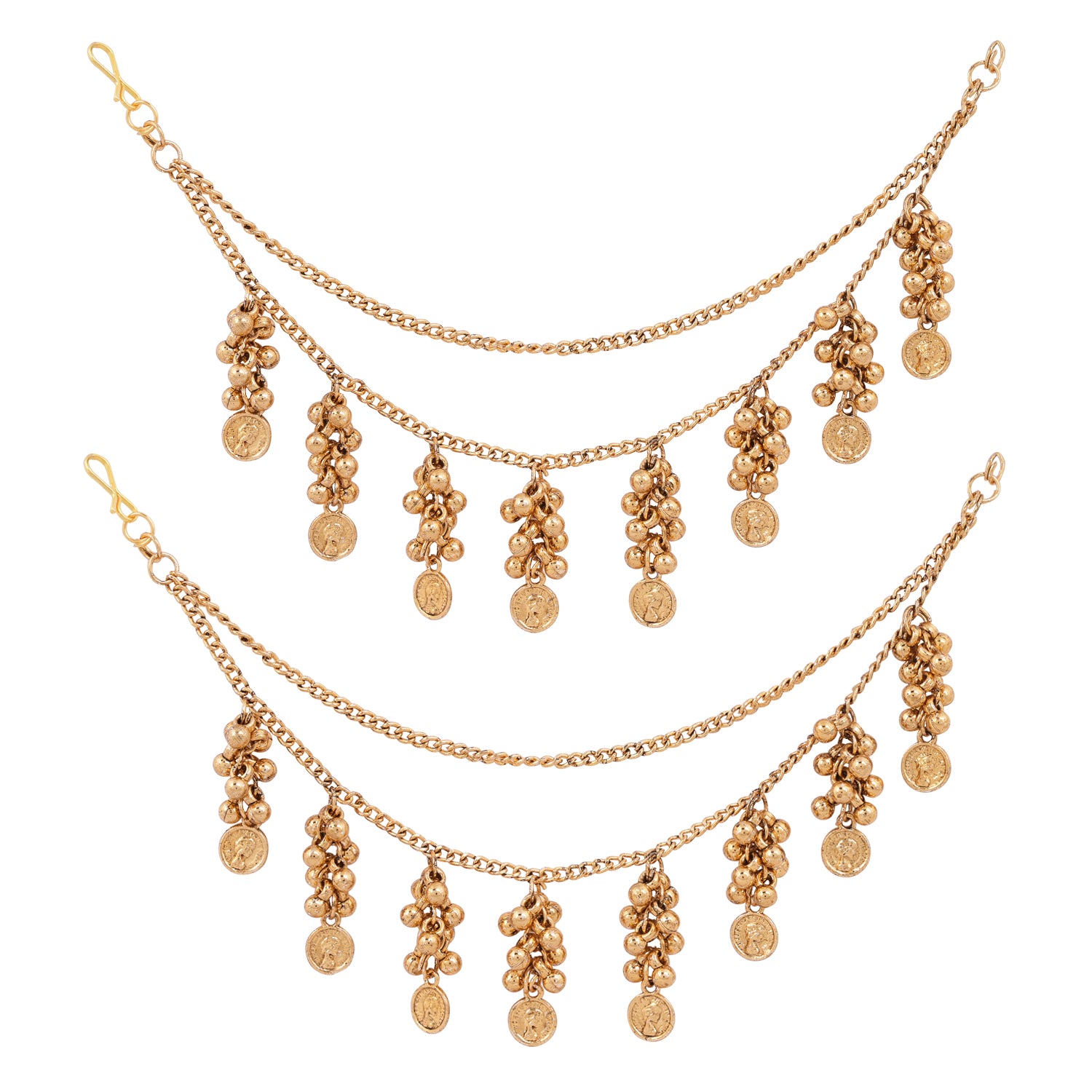 Ivana - Oxidised Earchain
